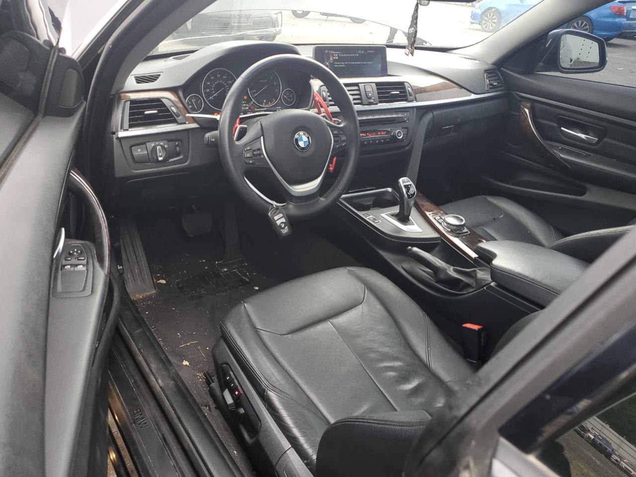 2014 Bmw 435 I Black vin: WBA3R1C52EK190800