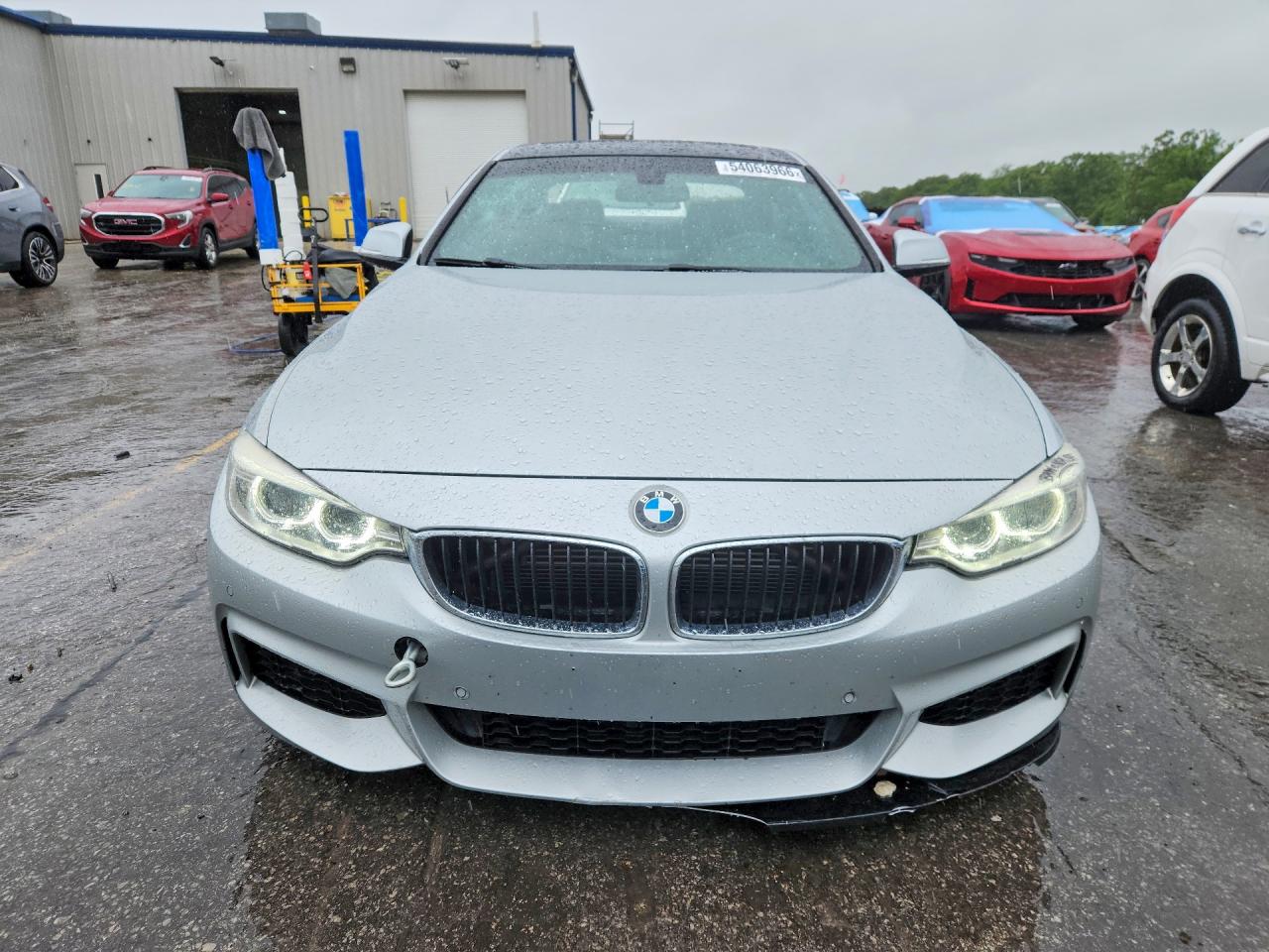 2015 Bmw 435 I Silver vin: WBA3R1C52FK193469