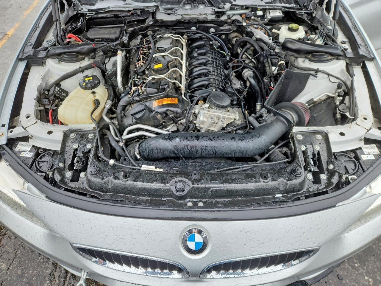 2015 Bmw 435 I Silver vin: WBA3R1C52FK193469