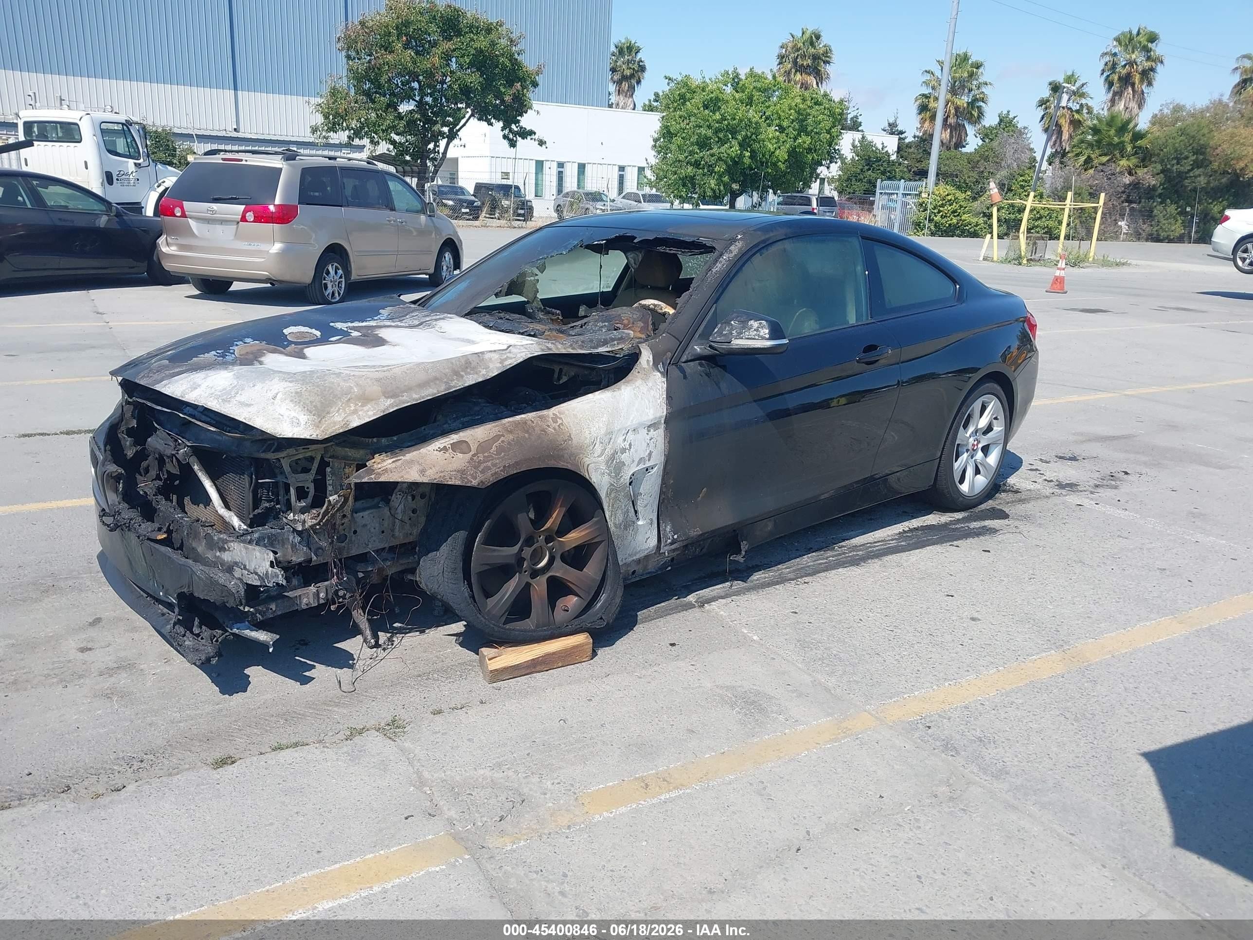 2014 Bmw 435i   Black vin: WBA3R1C53EK191437