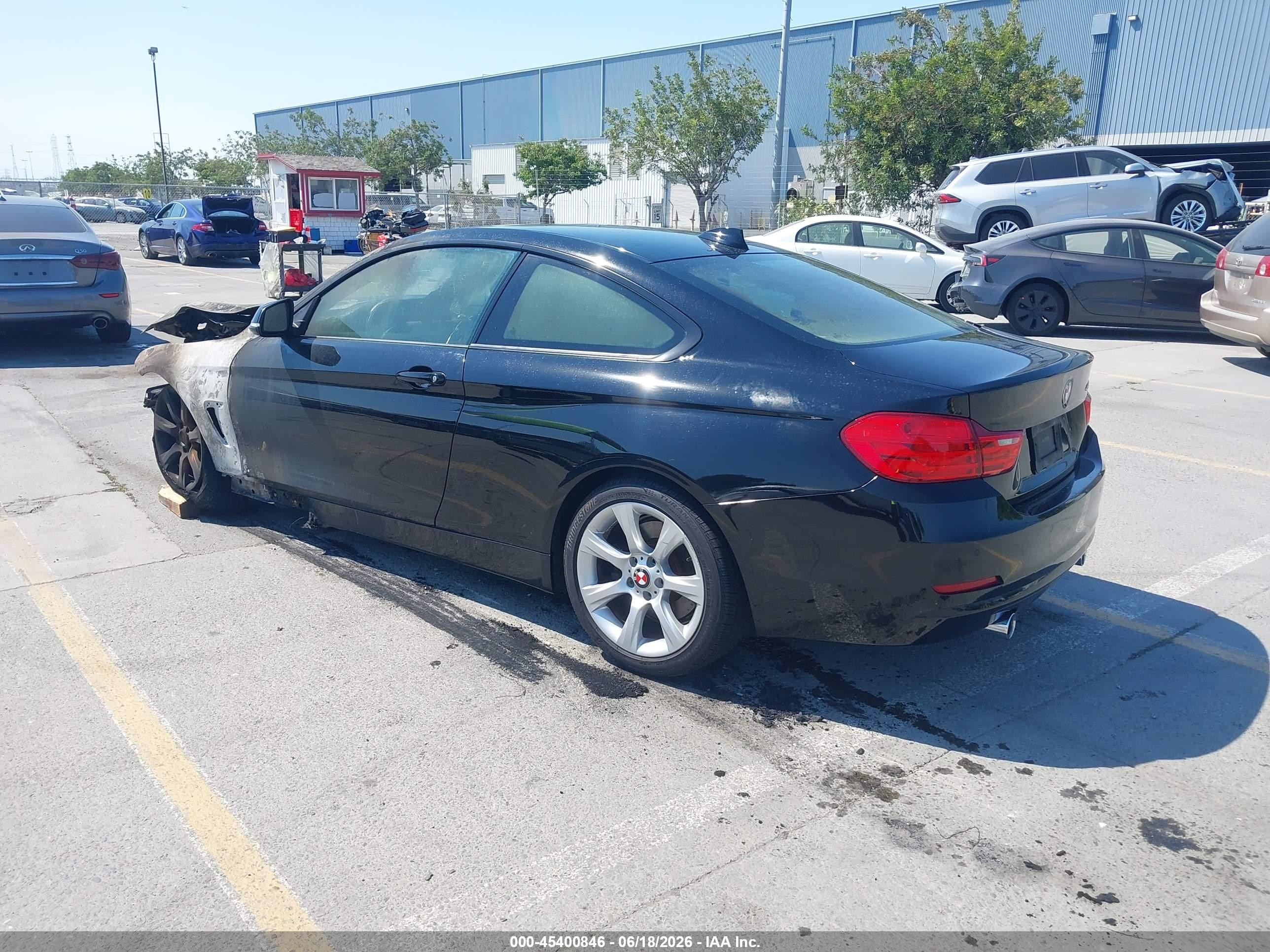2014 Bmw 435i   Black vin: WBA3R1C53EK191437