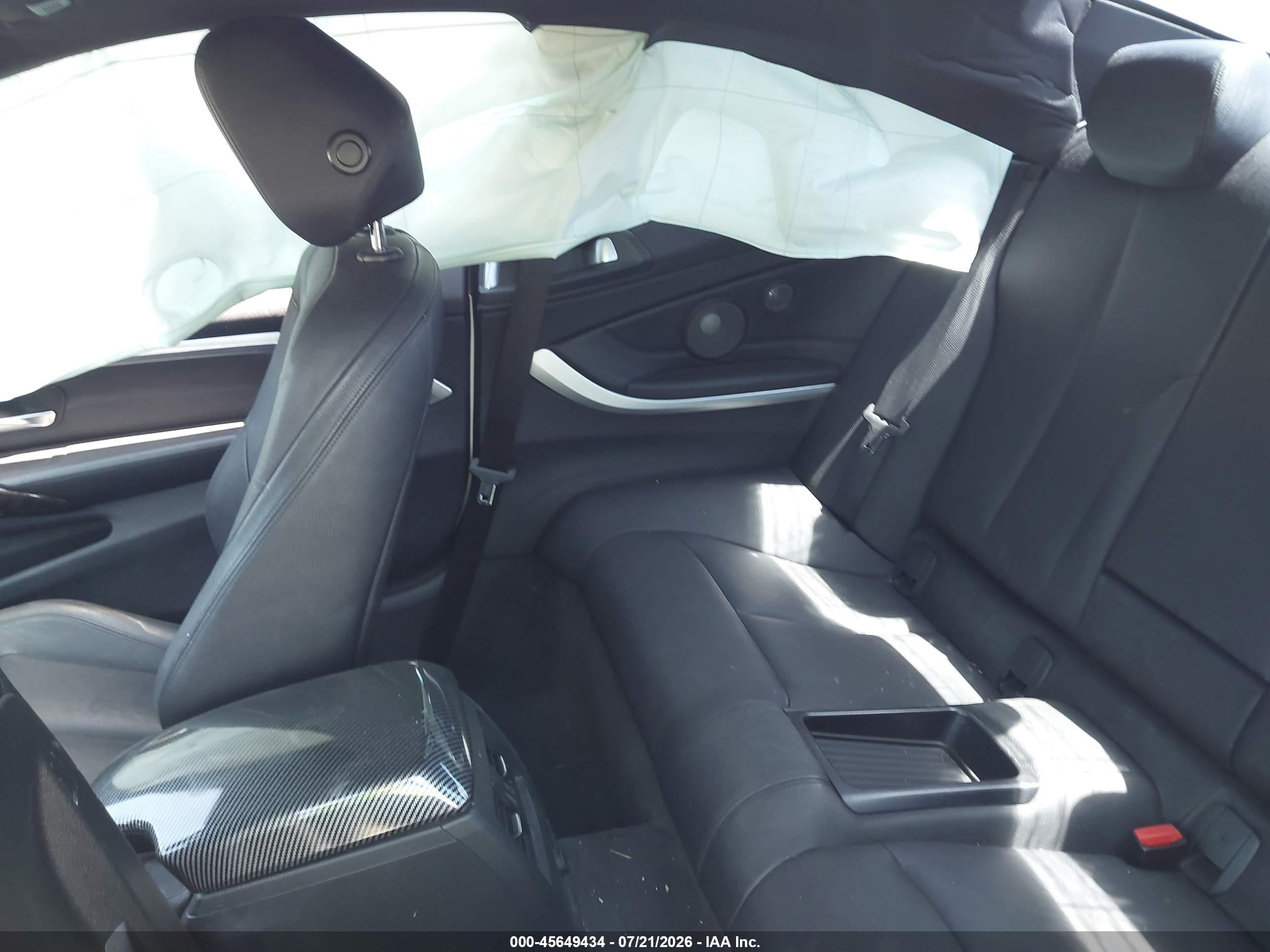 2015 Bmw 435i   White vin: WBA3R1C53FK195750