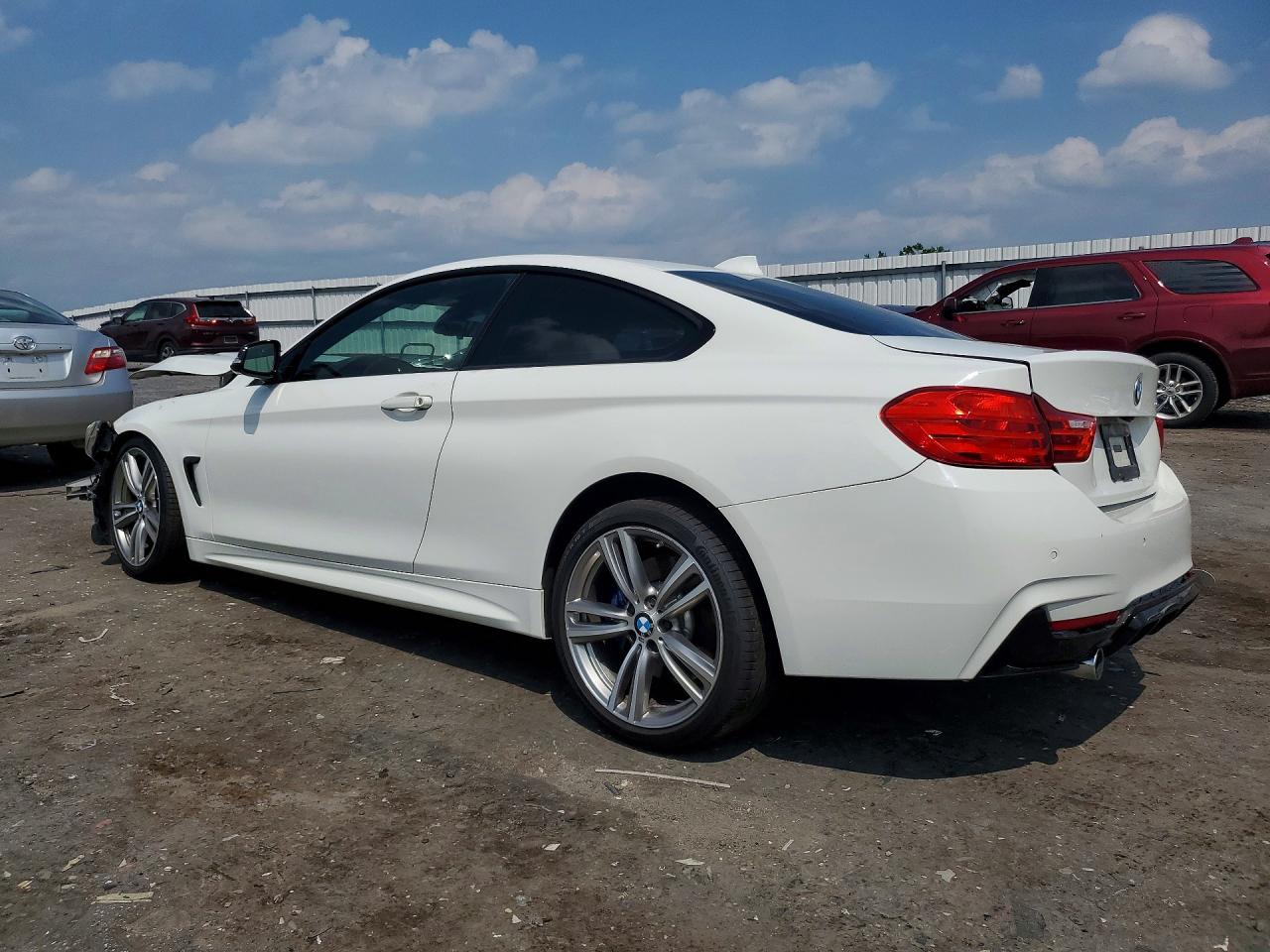 2014 Bmw 435 I White vin: WBA3R1C54EF774236