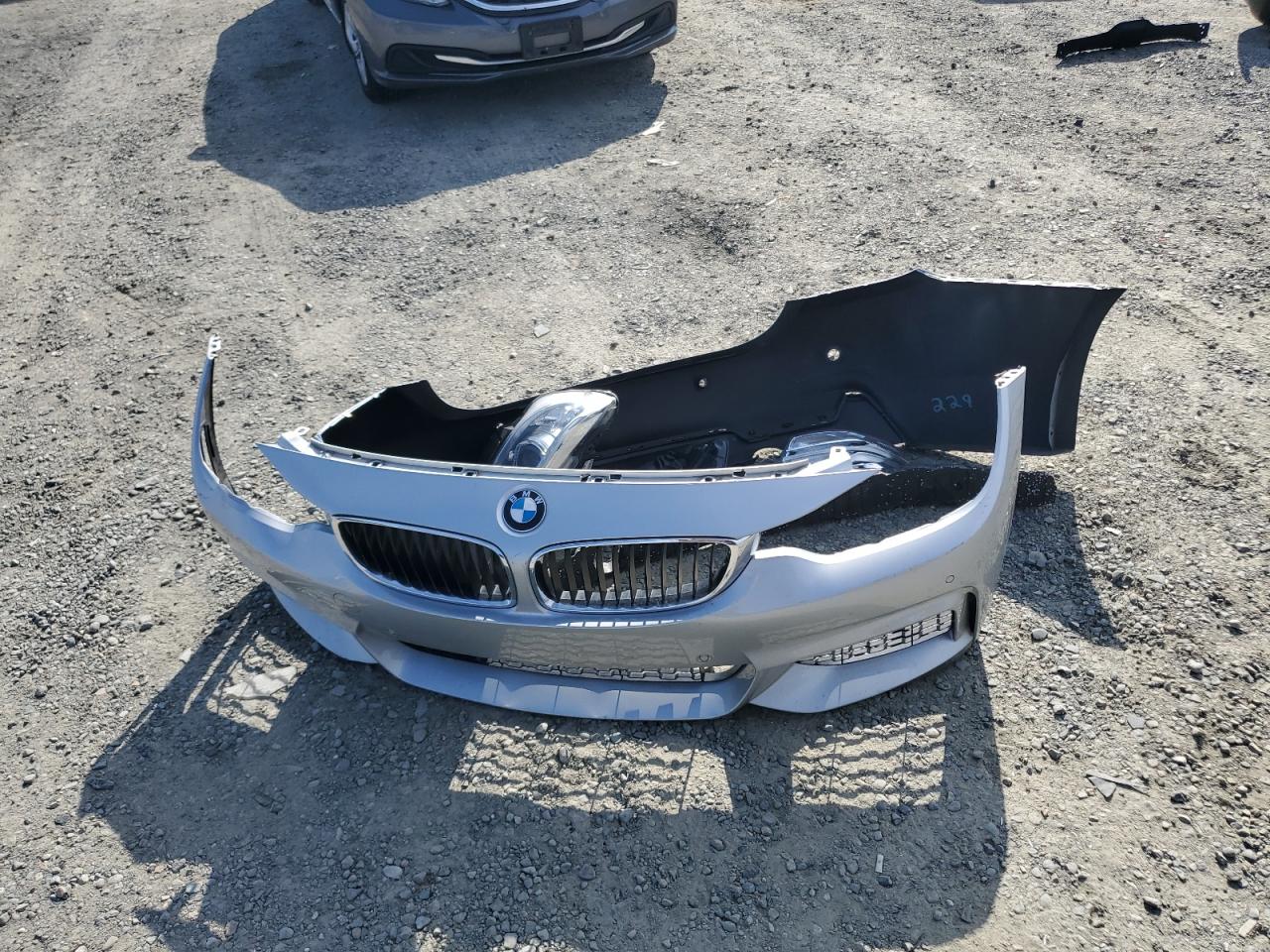2014 Bmw 435 I Silver vin: WBA3R1C54EF774317