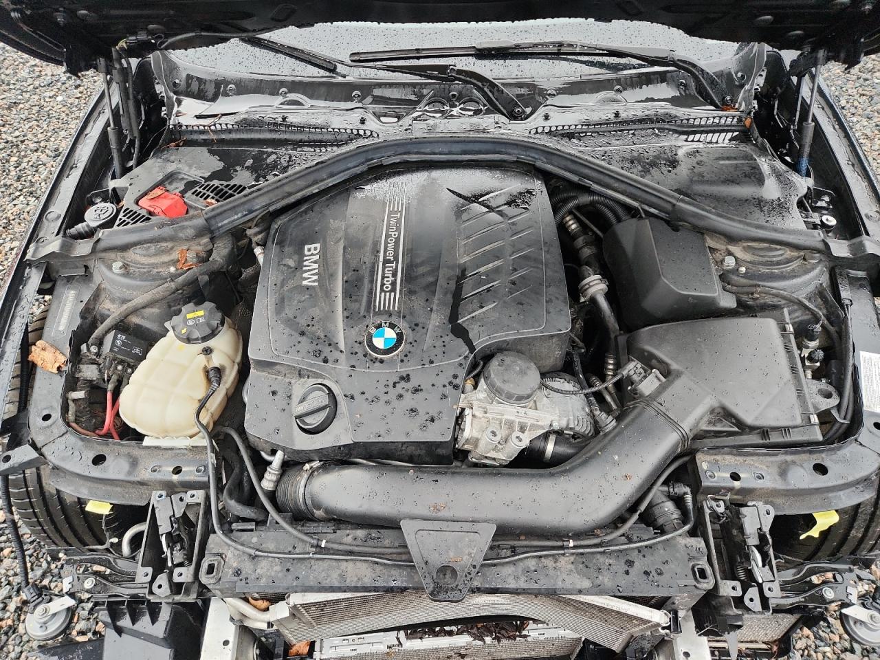 2014 Bmw 435 I Black vin: WBA3R1C54EK192631