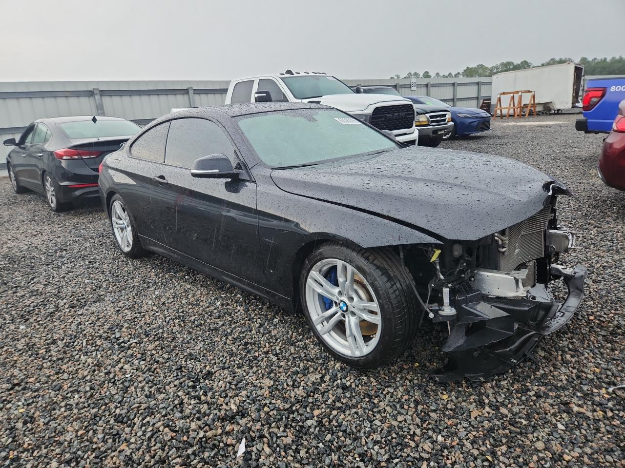2014 Bmw 435 I Black vin: WBA3R1C54EK192631