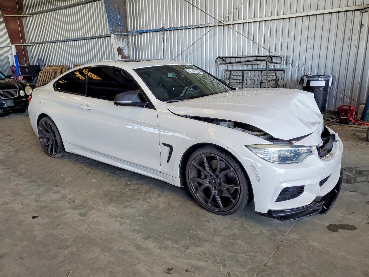 2015 Bmw 435 I White vin: WBA3R1C54FK193277