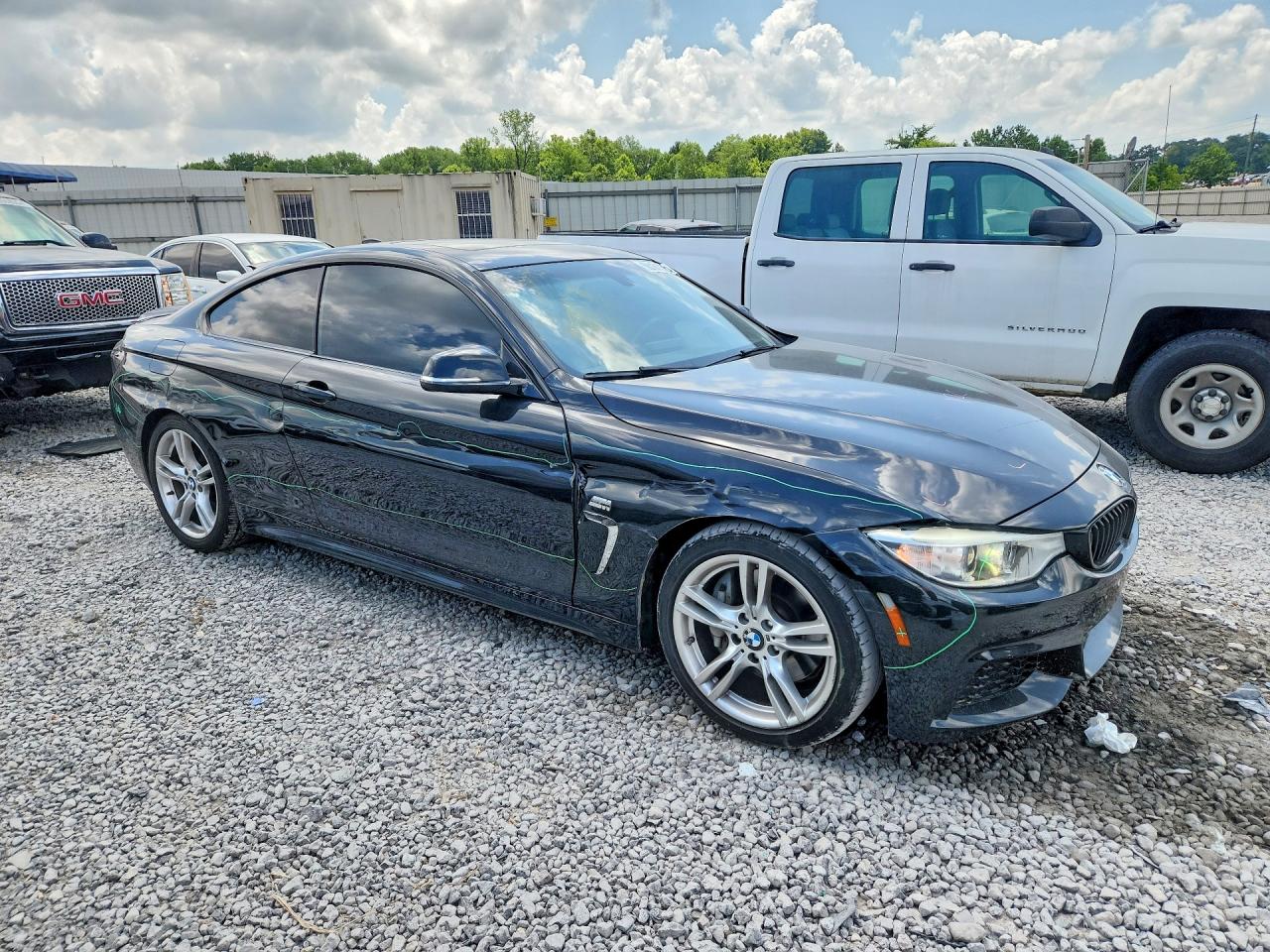 2015 Bmw 435 I Black vin: WBA3R1C54FK193649