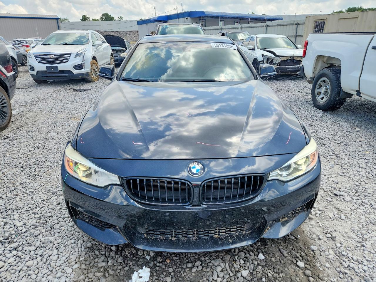 2015 Bmw 435 I Black vin: WBA3R1C54FK193649