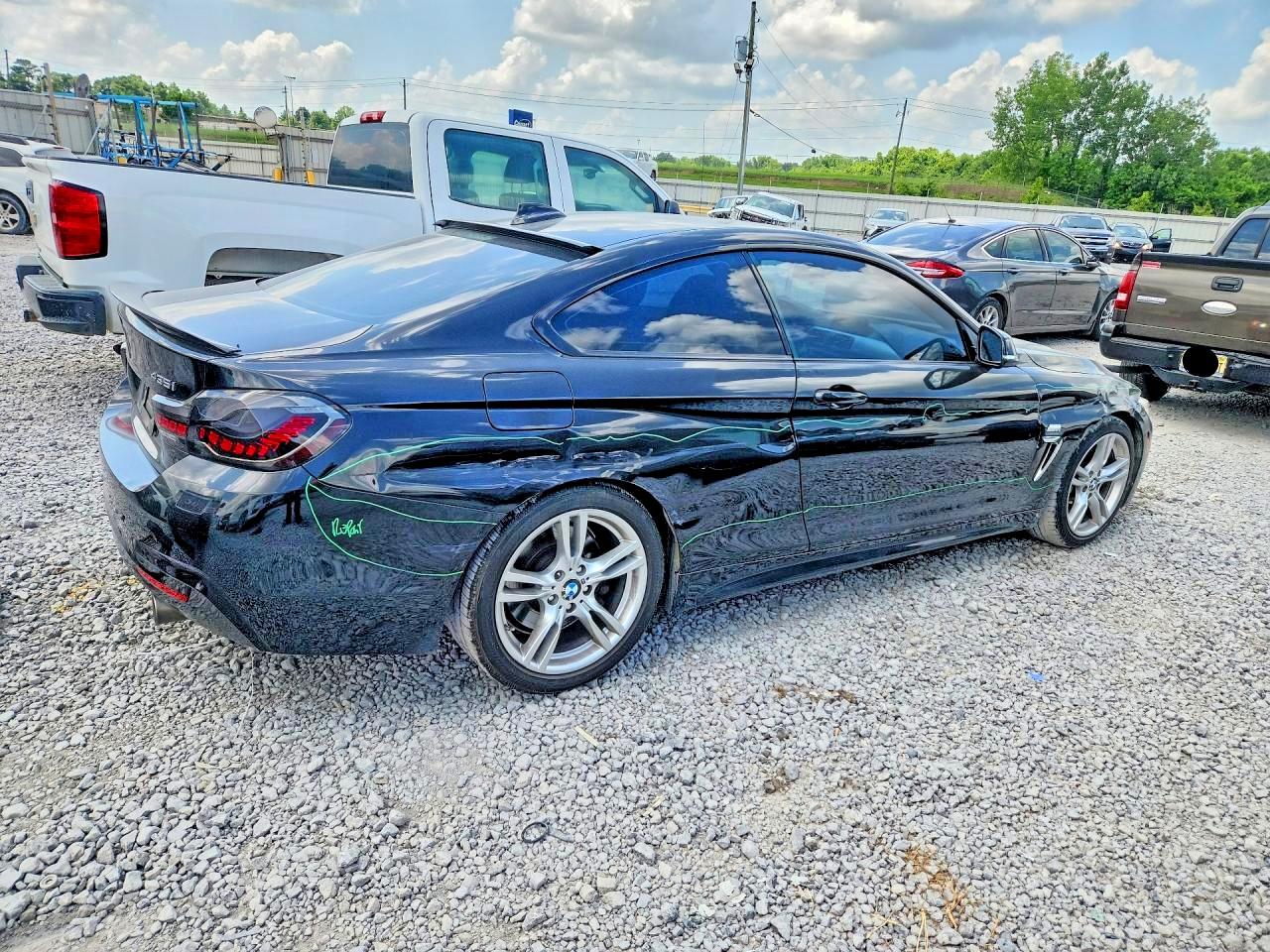 2015 Bmw 435 I Black vin: WBA3R1C54FK193649