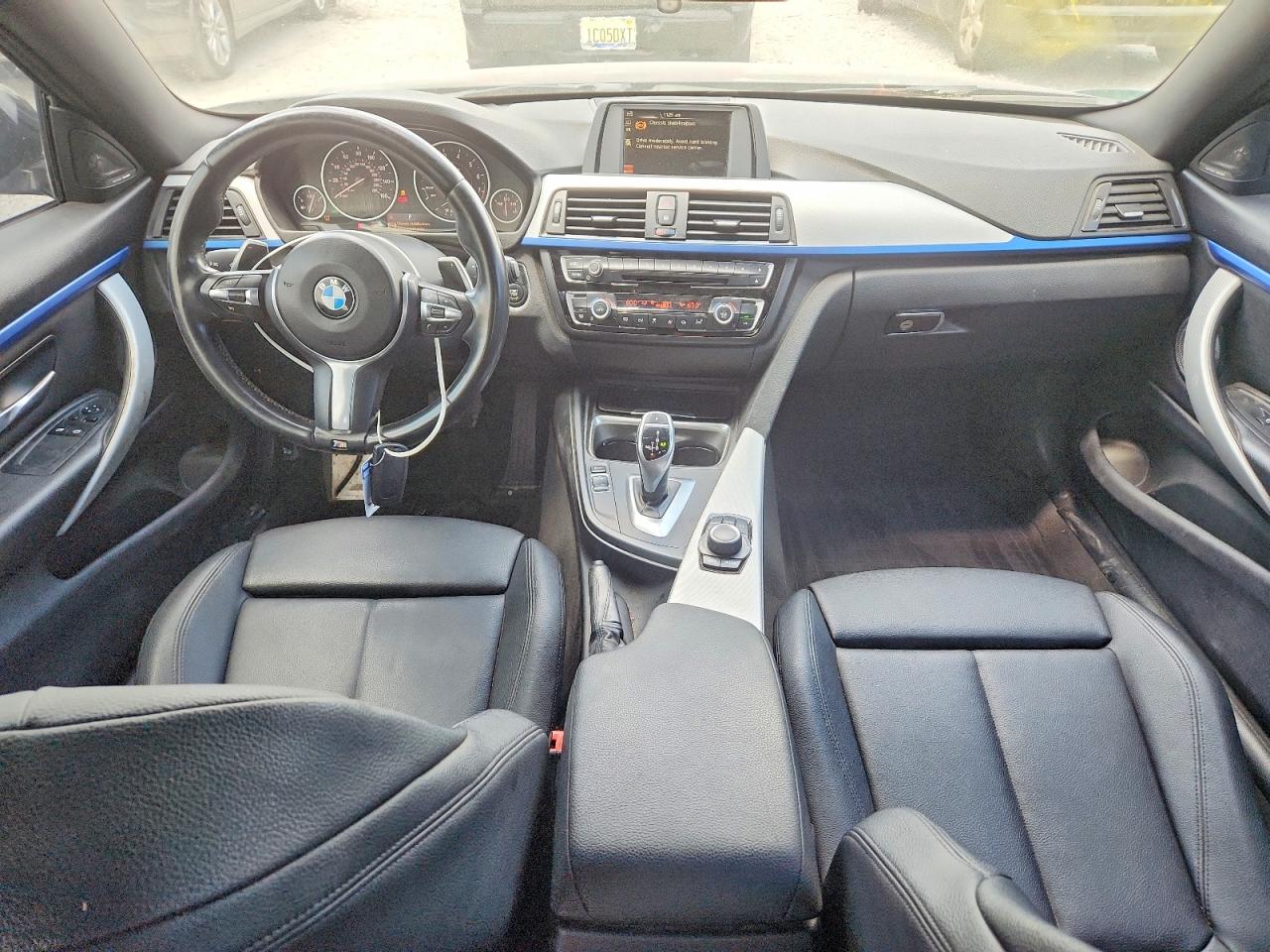 2015 Bmw 435 I Black vin: WBA3R1C54FK193649