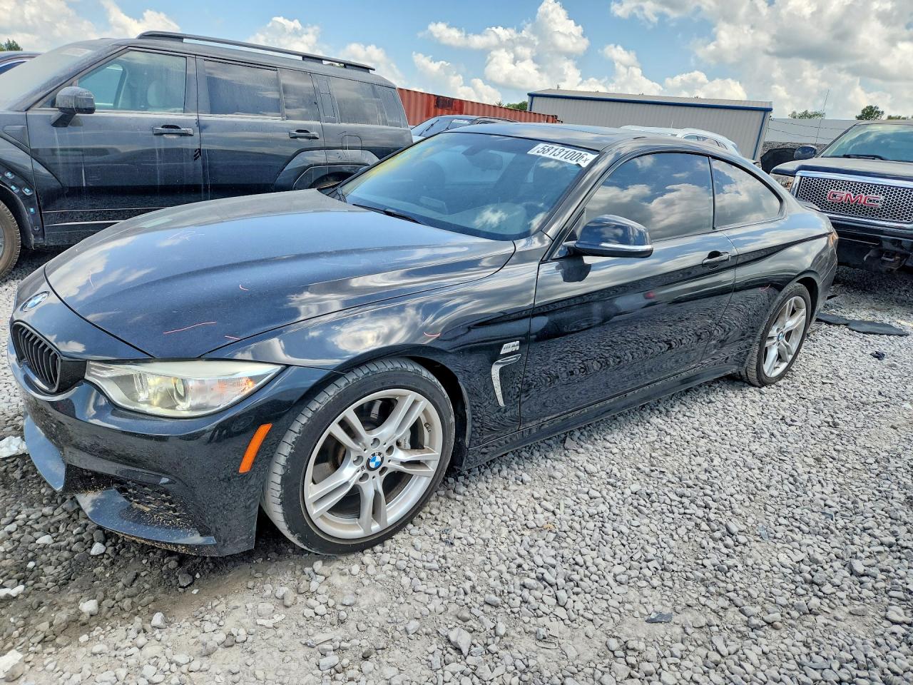 2015 Bmw 435 I Black vin: WBA3R1C54FK193649