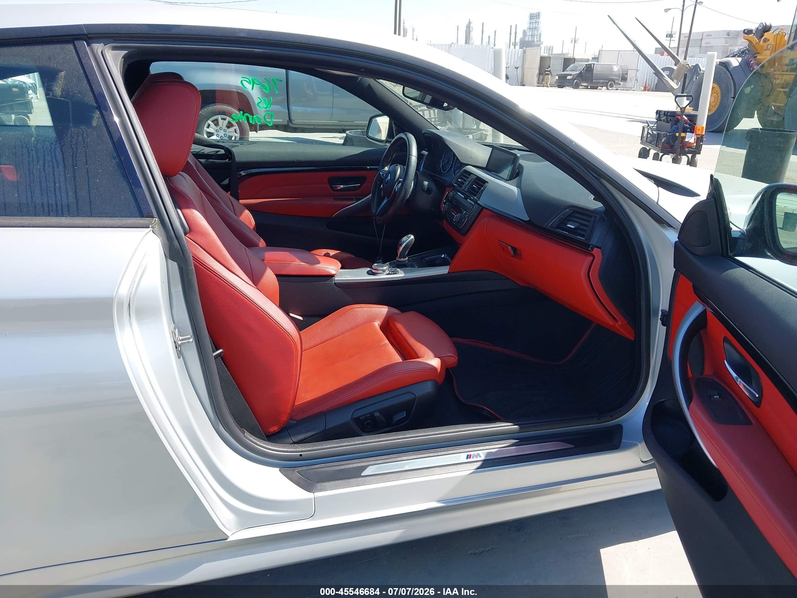 2014 Bmw 435i Silver vin: WBA3R1C55EF729404