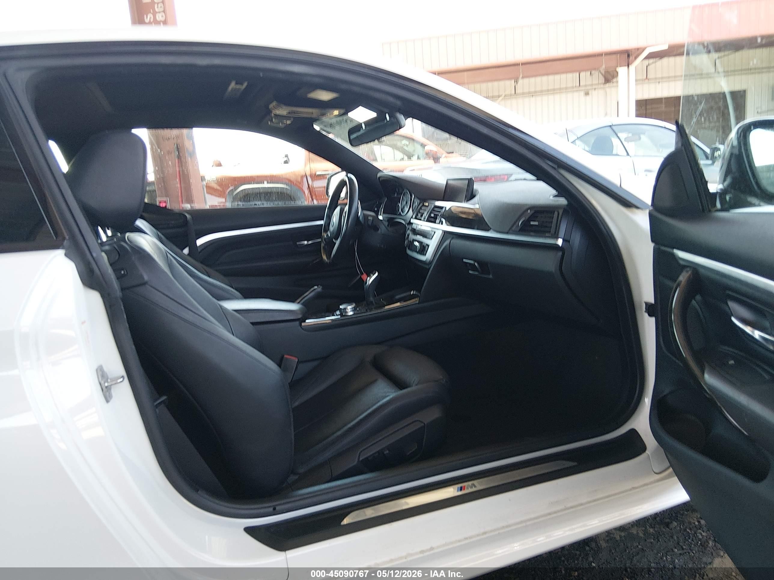 2015 Bmw 435i   White vin: WBA3R1C55FK195037
