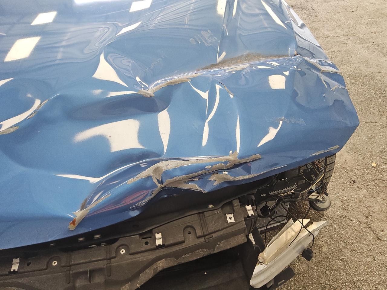 2014 Bmw 435 I Blue vin: WBA3R1C56EF729377 Damage: Hood, Severe Damage, Replacement Required