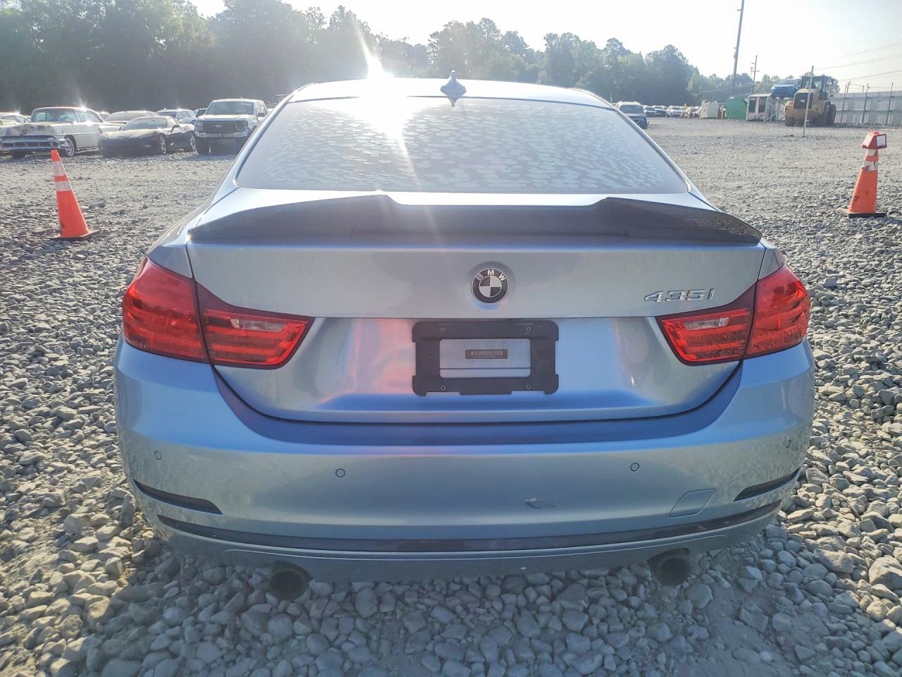 2014 Bmw 435 I Синий vin: WBA3R1C56EK192887