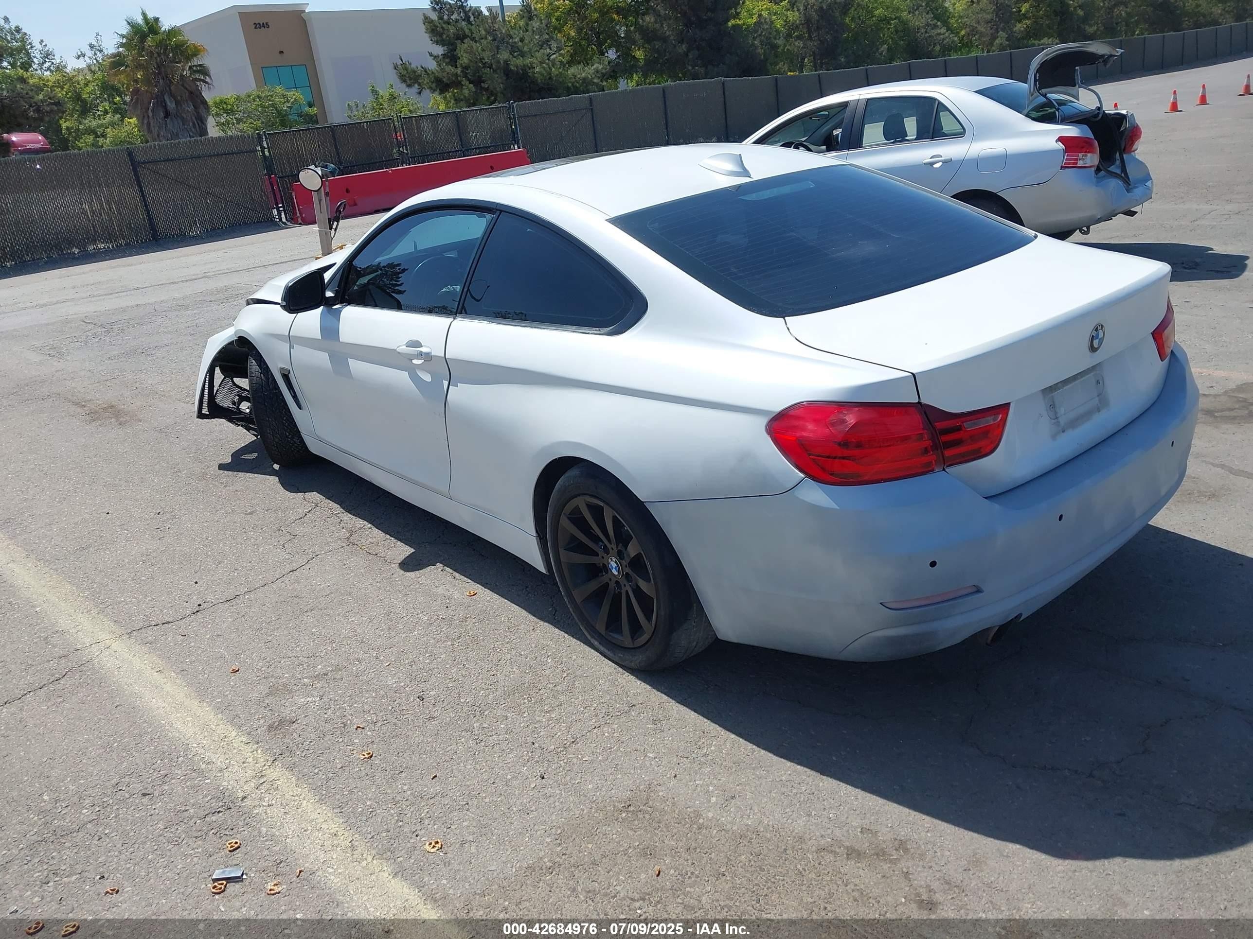 2015 Bmw 435i   Белый vin: WBA3R1C56FK193796