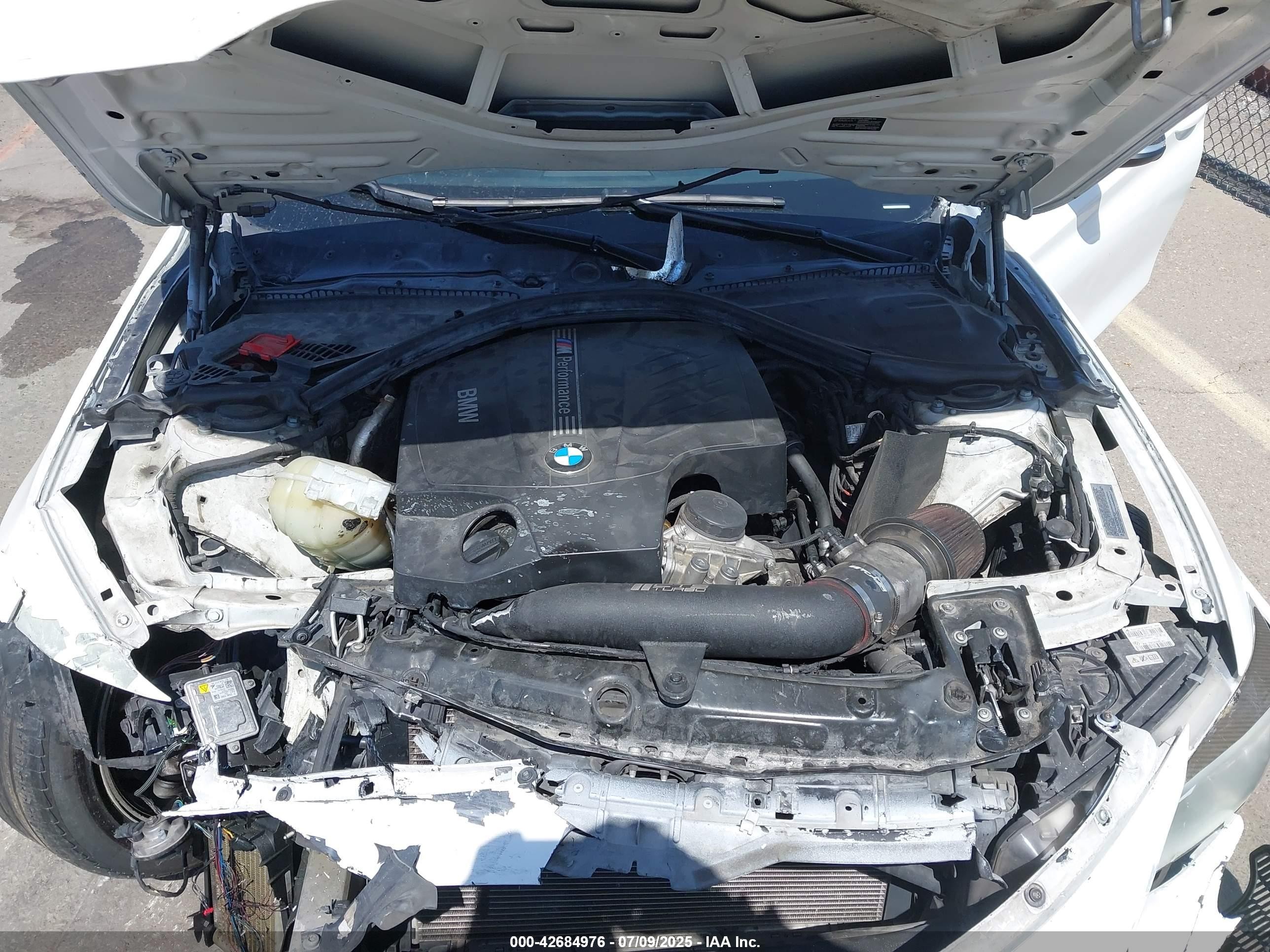 2015 Bmw 435i   Белый vin: WBA3R1C56FK193796