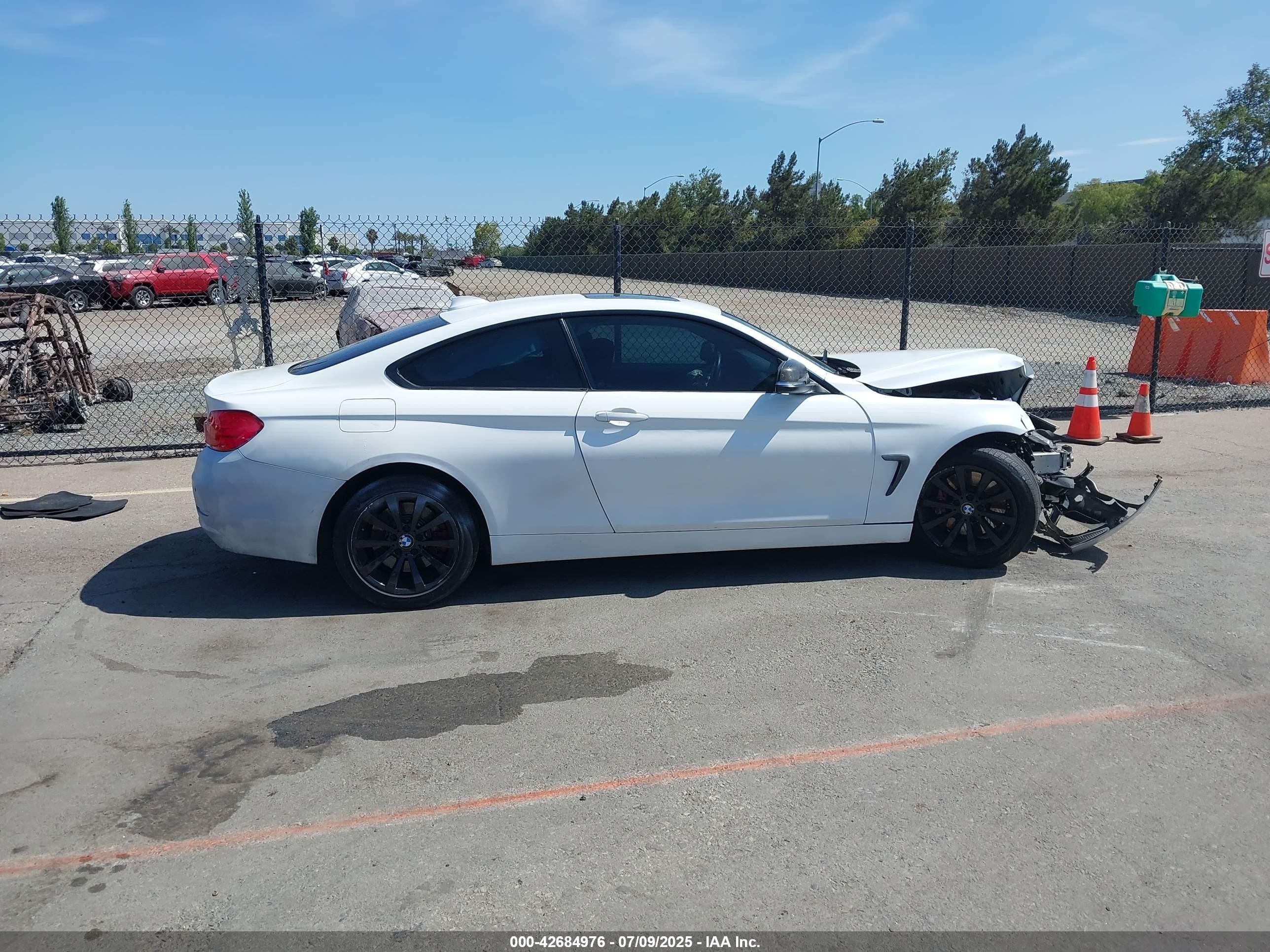2015 Bmw 435i   Белый vin: WBA3R1C56FK193796