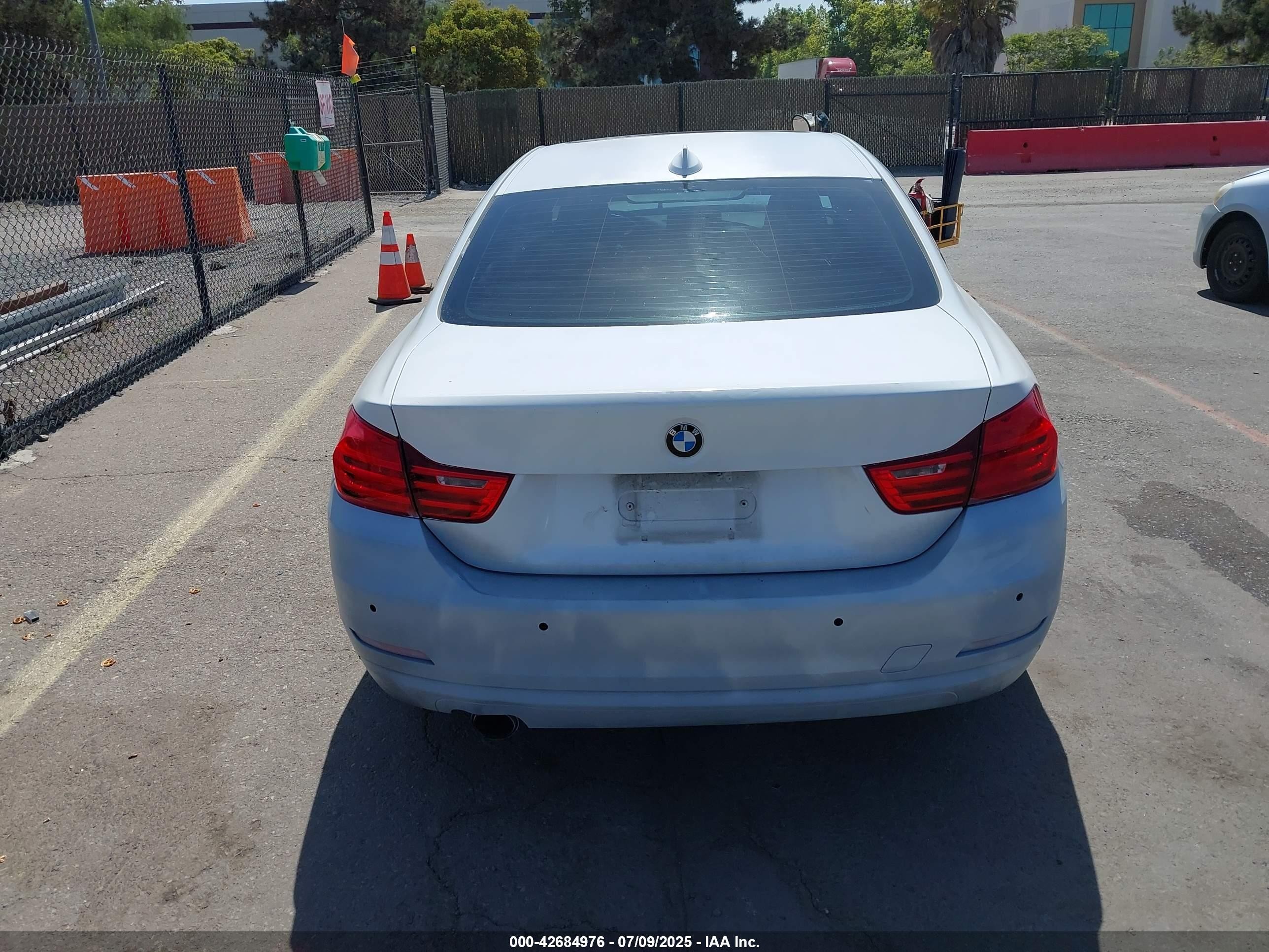 2015 Bmw 435i   Белый vin: WBA3R1C56FK193796