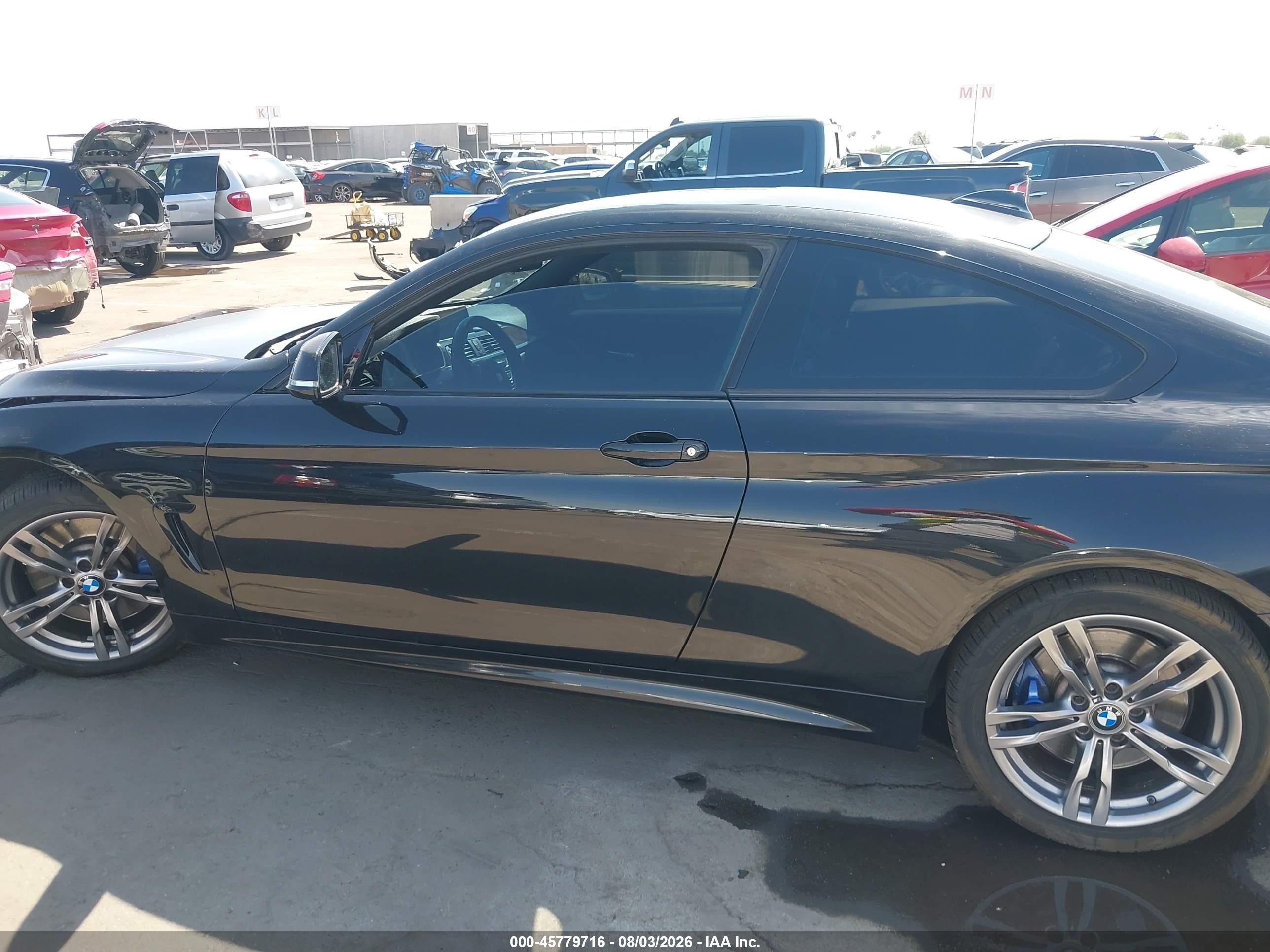 2015 Bmw 435i   Black vin: WBA3R1C56FK194818