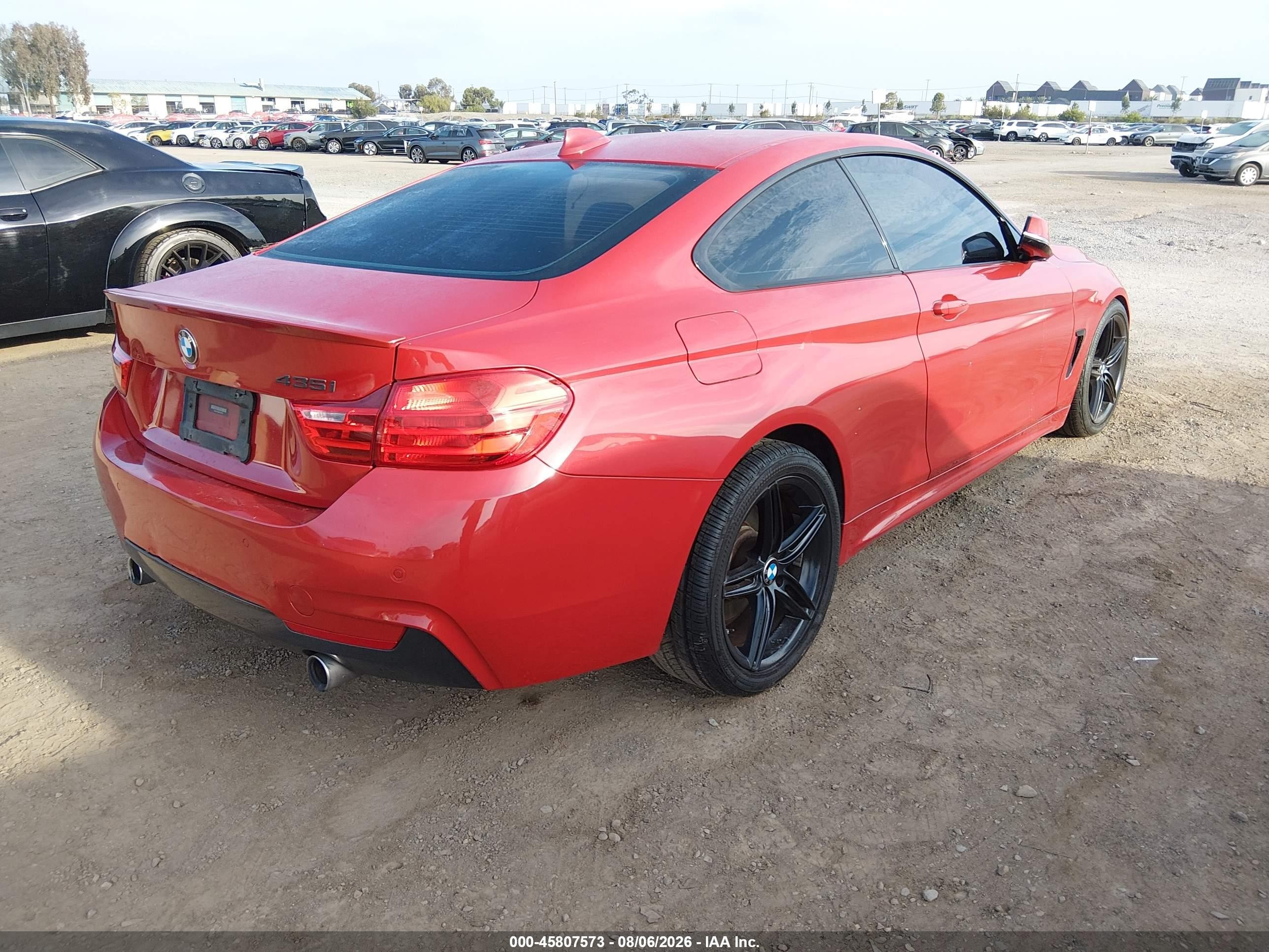 2015 Bmw 435i   Red vin: WBA3R1C56FK195578