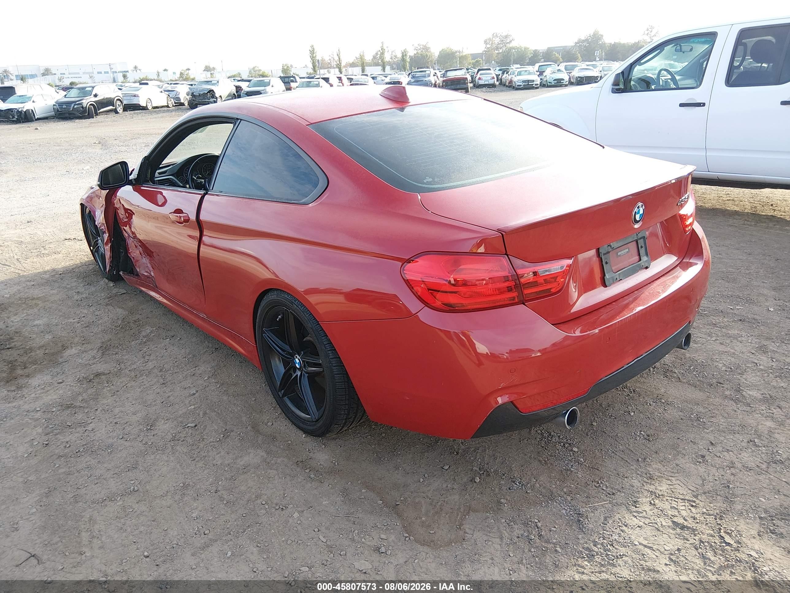 2015 Bmw 435i   Red vin: WBA3R1C56FK195578