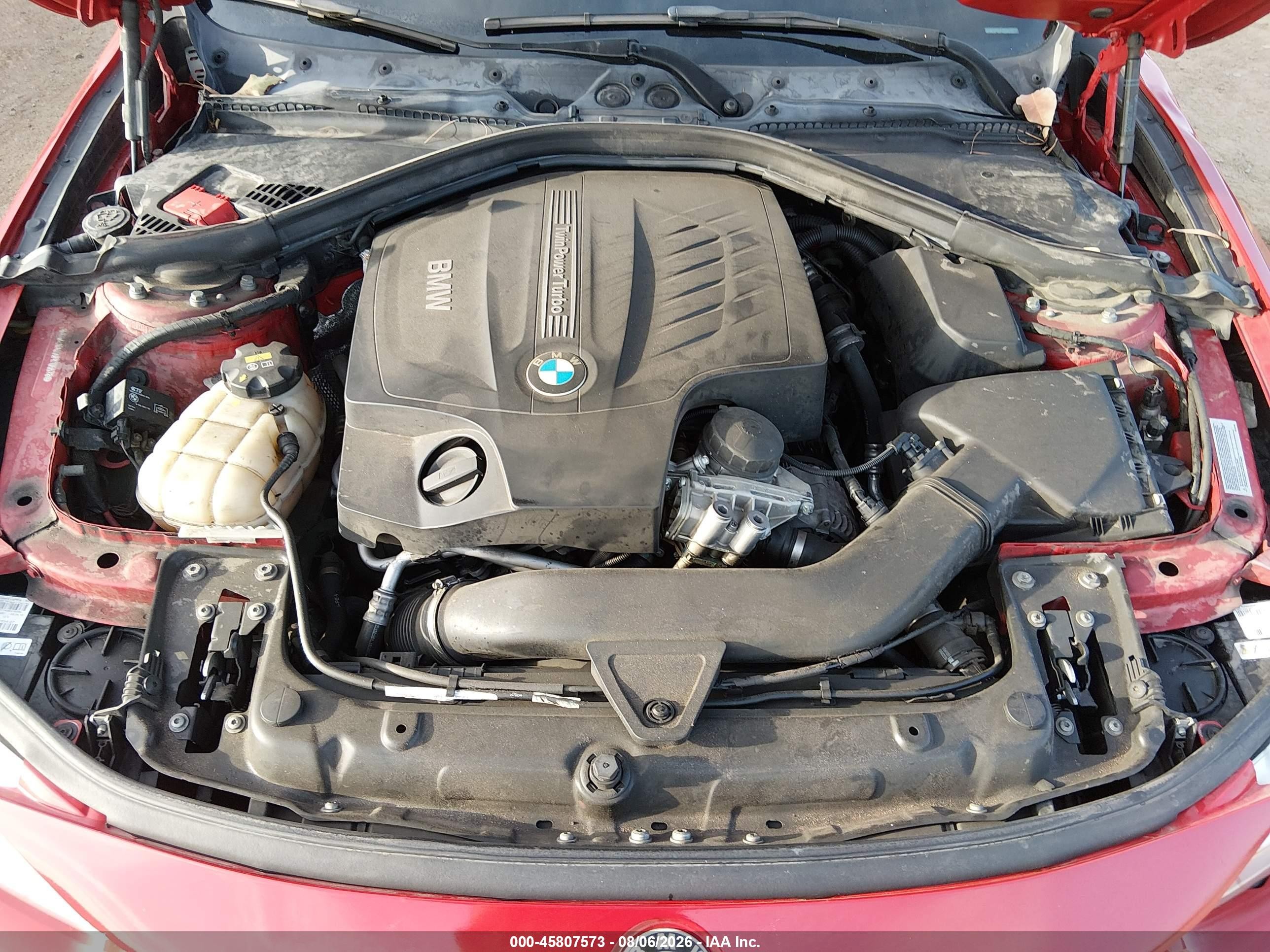 2015 Bmw 435i   Red vin: WBA3R1C56FK195578