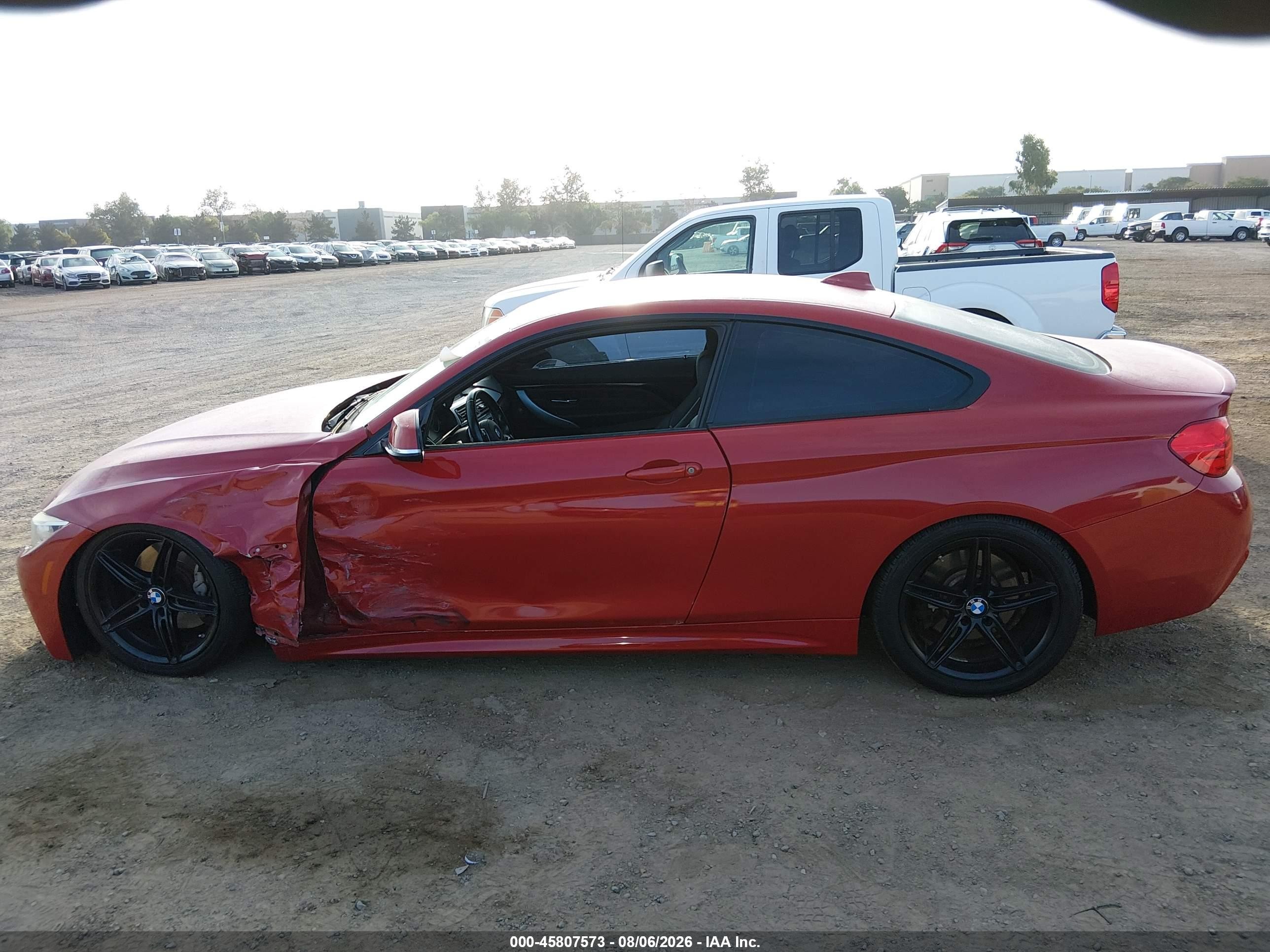 2015 Bmw 435i   Red vin: WBA3R1C56FK195578