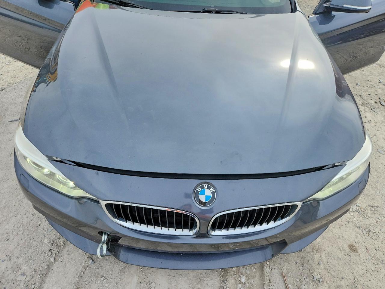 2014 Bmw 435 I Gray vin: WBA3R1C58EK190574