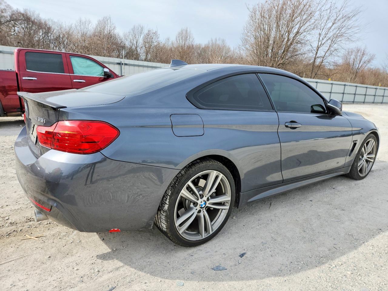 2014 Bmw 435 I Gray vin: WBA3R1C58EK190574