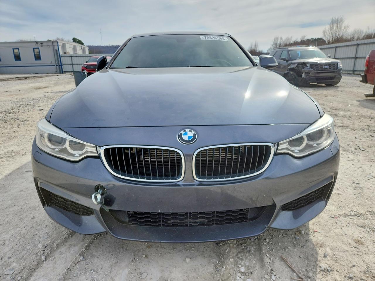 2014 Bmw 435 I Gray vin: WBA3R1C58EK190574