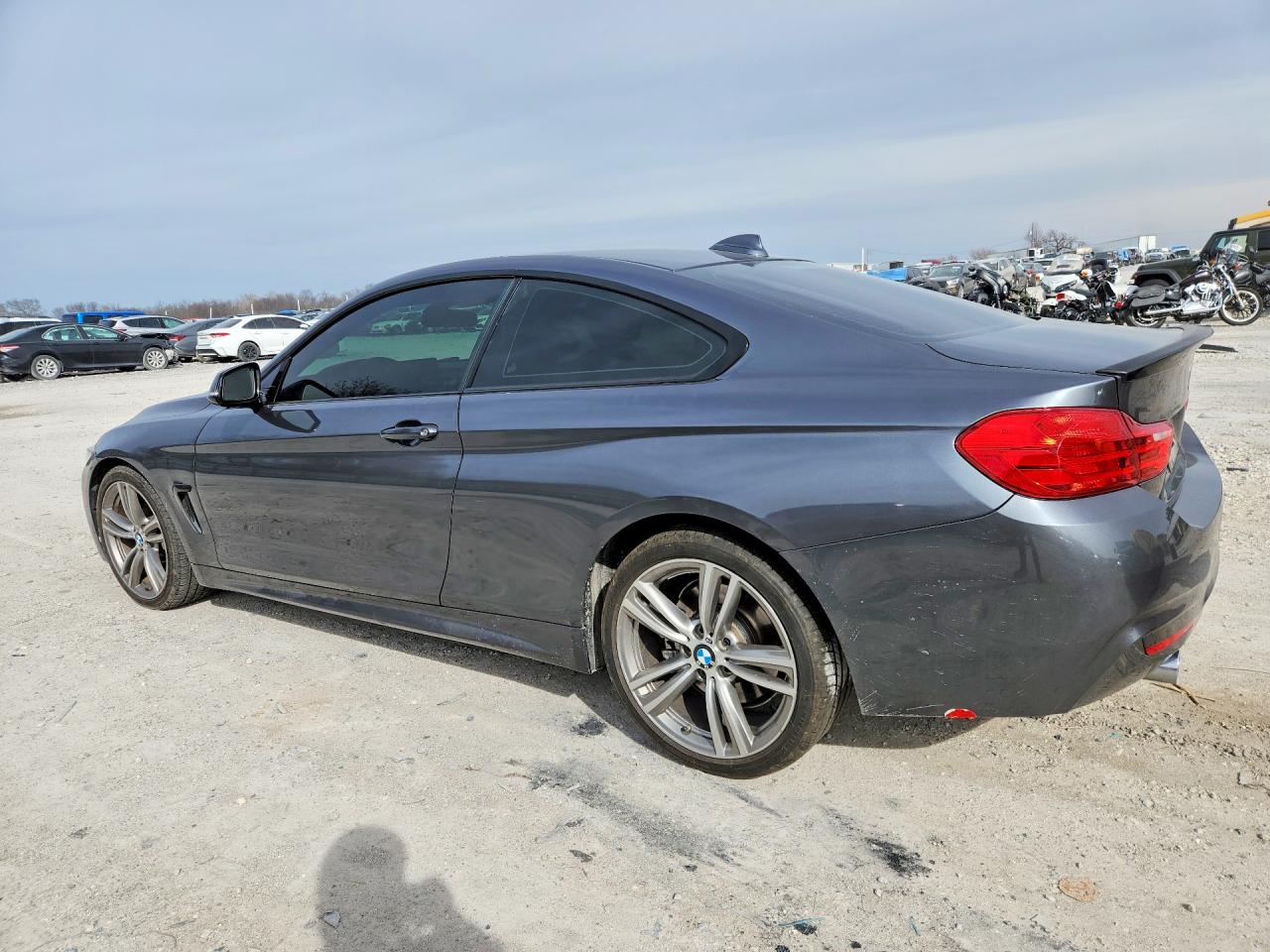 2014 Bmw 435 I Gray vin: WBA3R1C58EK190574