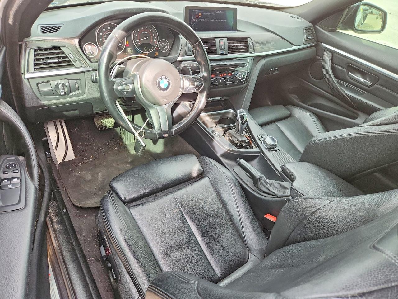 2014 Bmw 435 I Gray vin: WBA3R1C58EK190574
