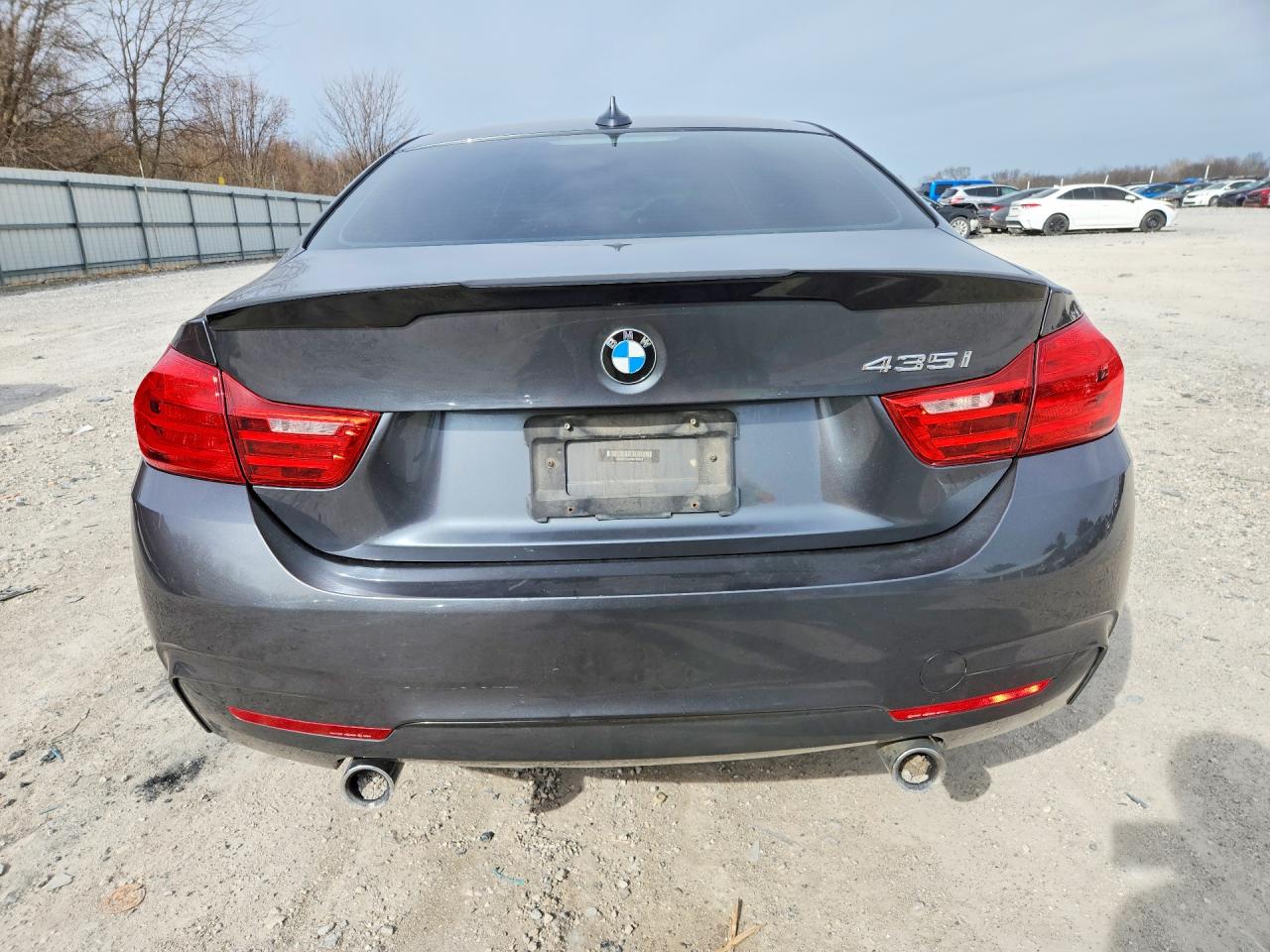 2014 Bmw 435 I Gray vin: WBA3R1C58EK190574