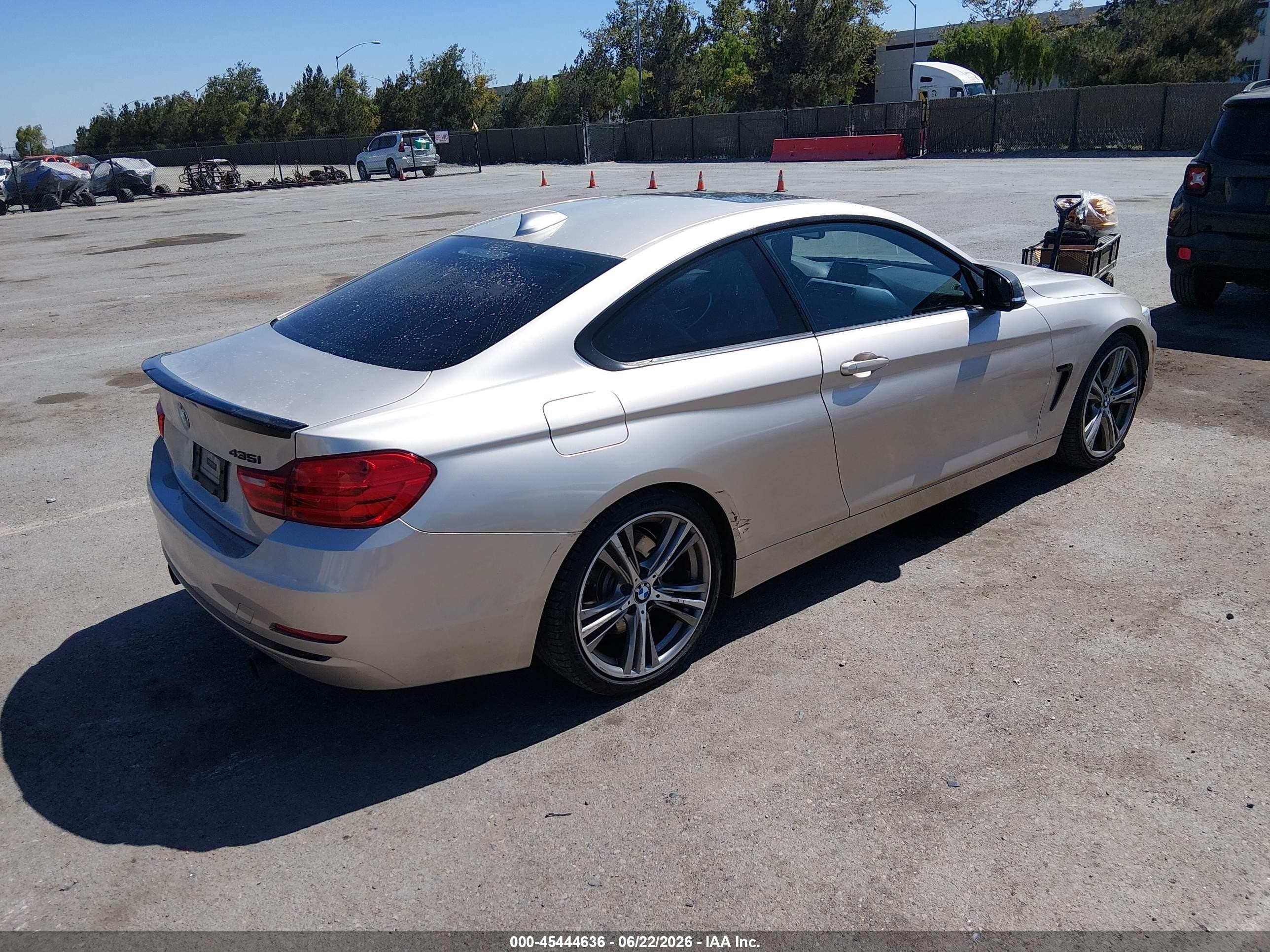 2014 Bmw 435i Champagne vin: WBA3R1C58EK190803