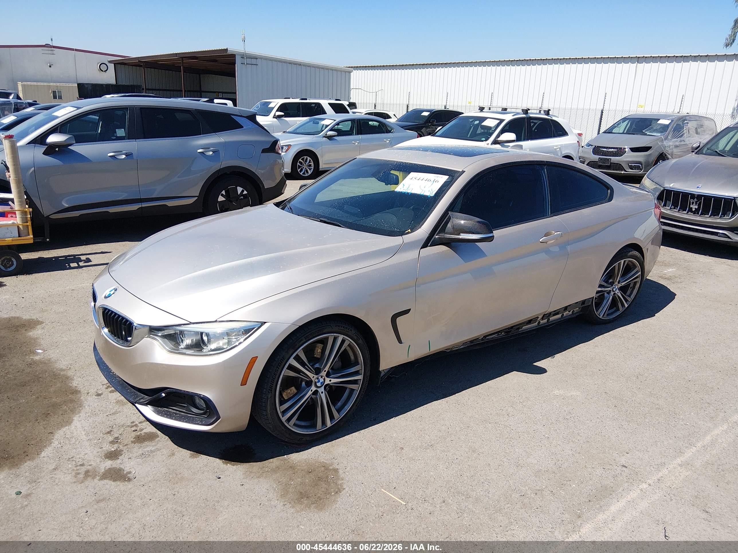 2014 Bmw 435i Champagne vin: WBA3R1C58EK190803