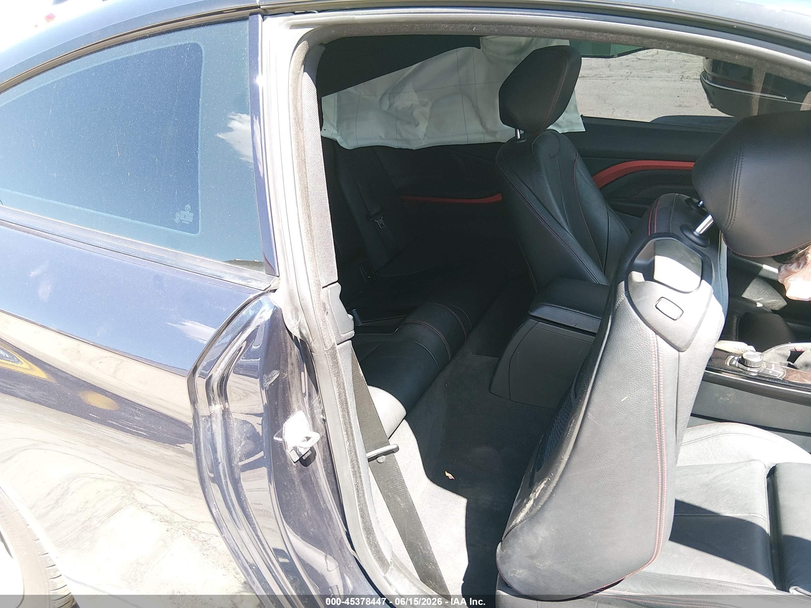 2015 Bmw 435i   Blue vin: WBA3R1C58FF774581
