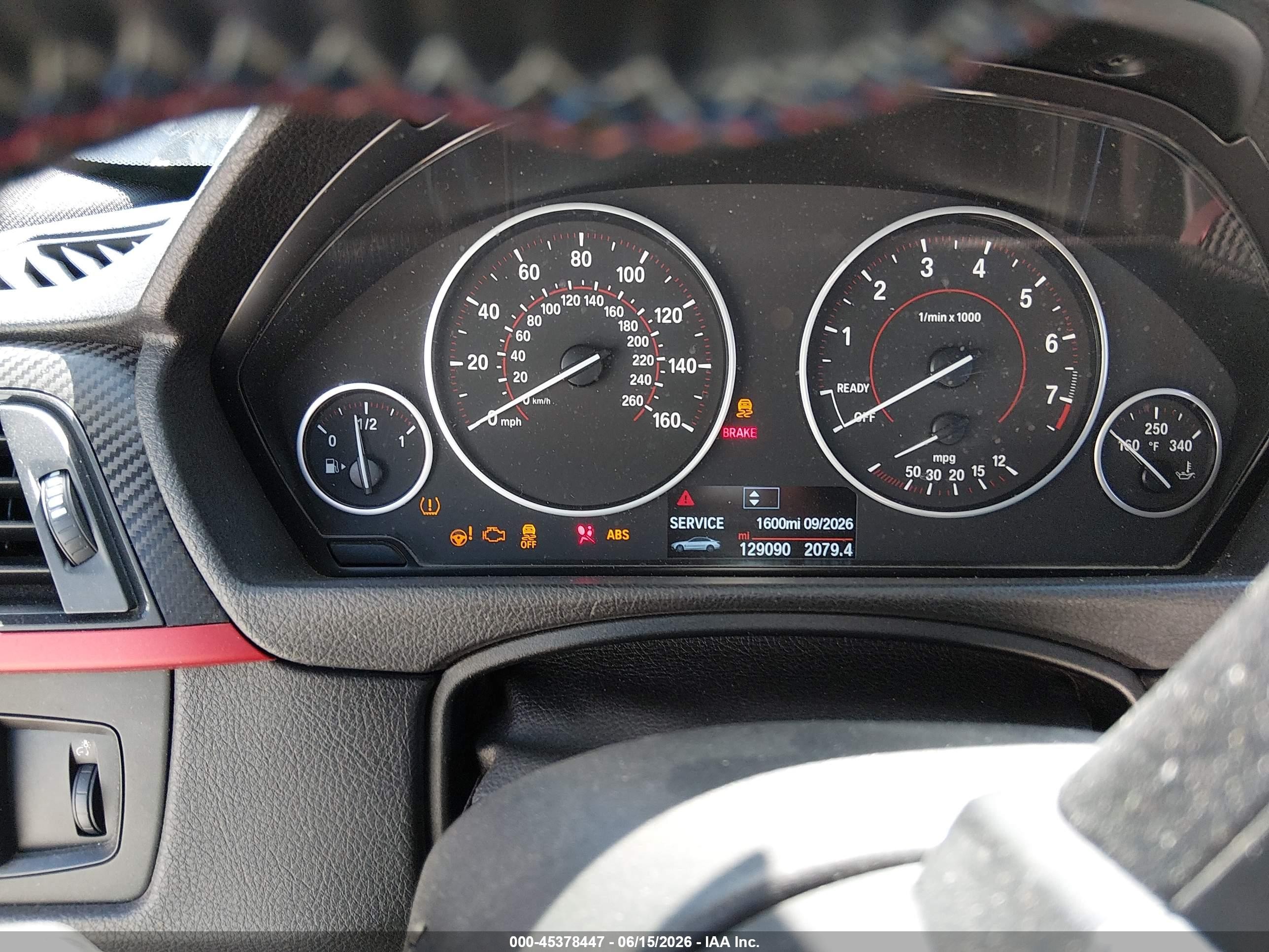 2015 Bmw 435i   Blue vin: WBA3R1C58FF774581