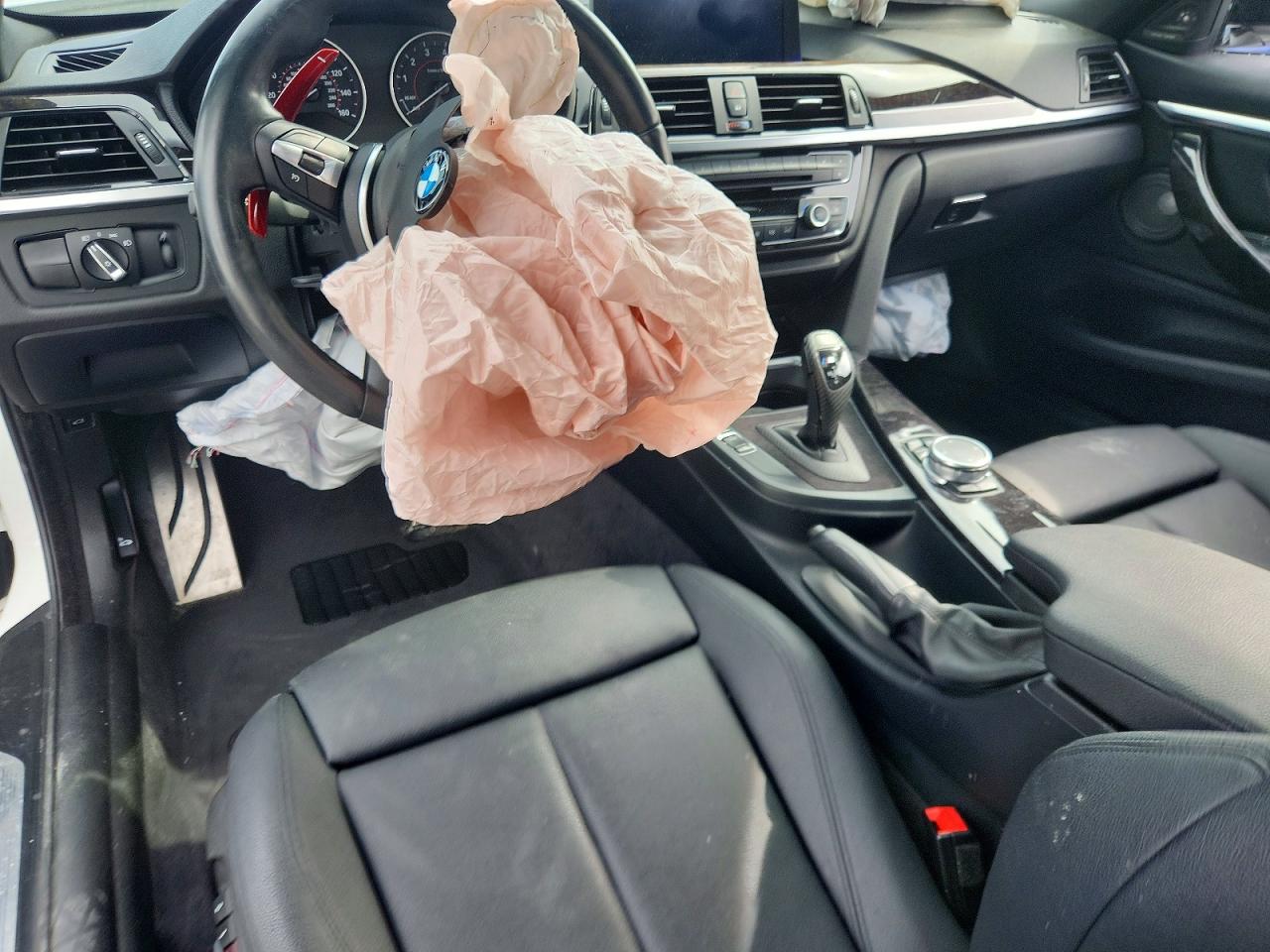 2015 Bmw 435 I White vin: WBA3R1C58FK193816
