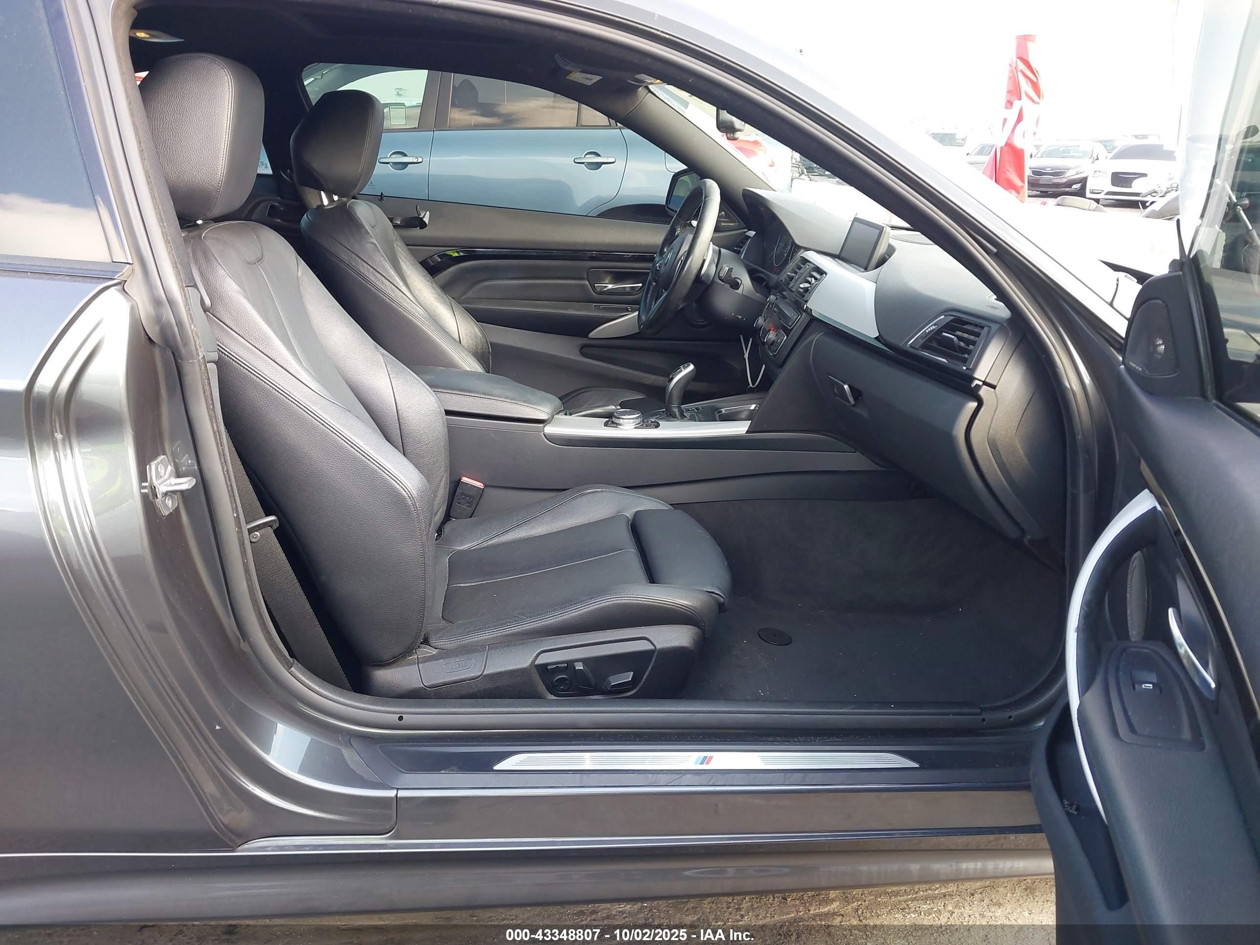 2015 Bmw 435i   Gray vin: WBA3R1C58FK193850