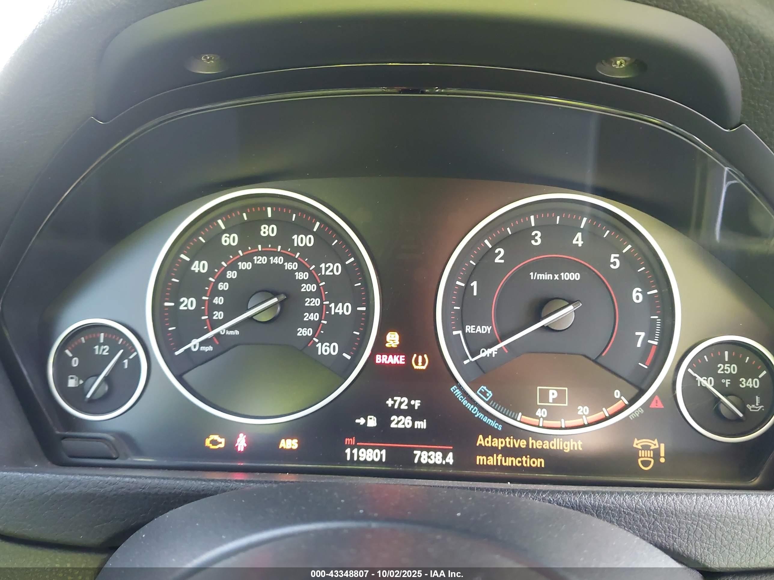 2015 Bmw 435i   Gray vin: WBA3R1C58FK193850