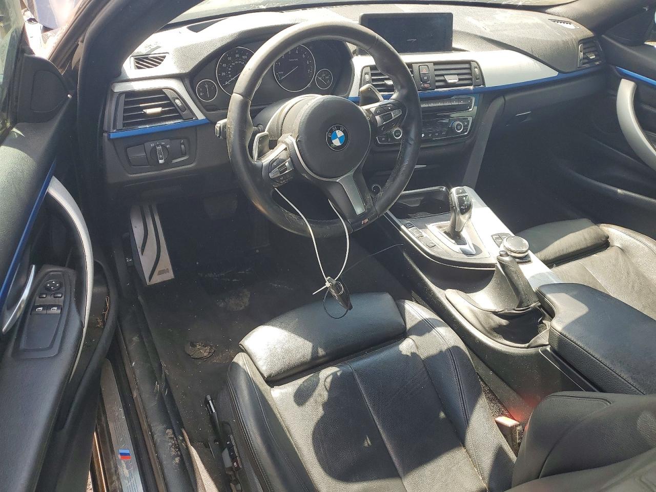 2015 Bmw 435 I Black vin: WBA3R1C58FK193931