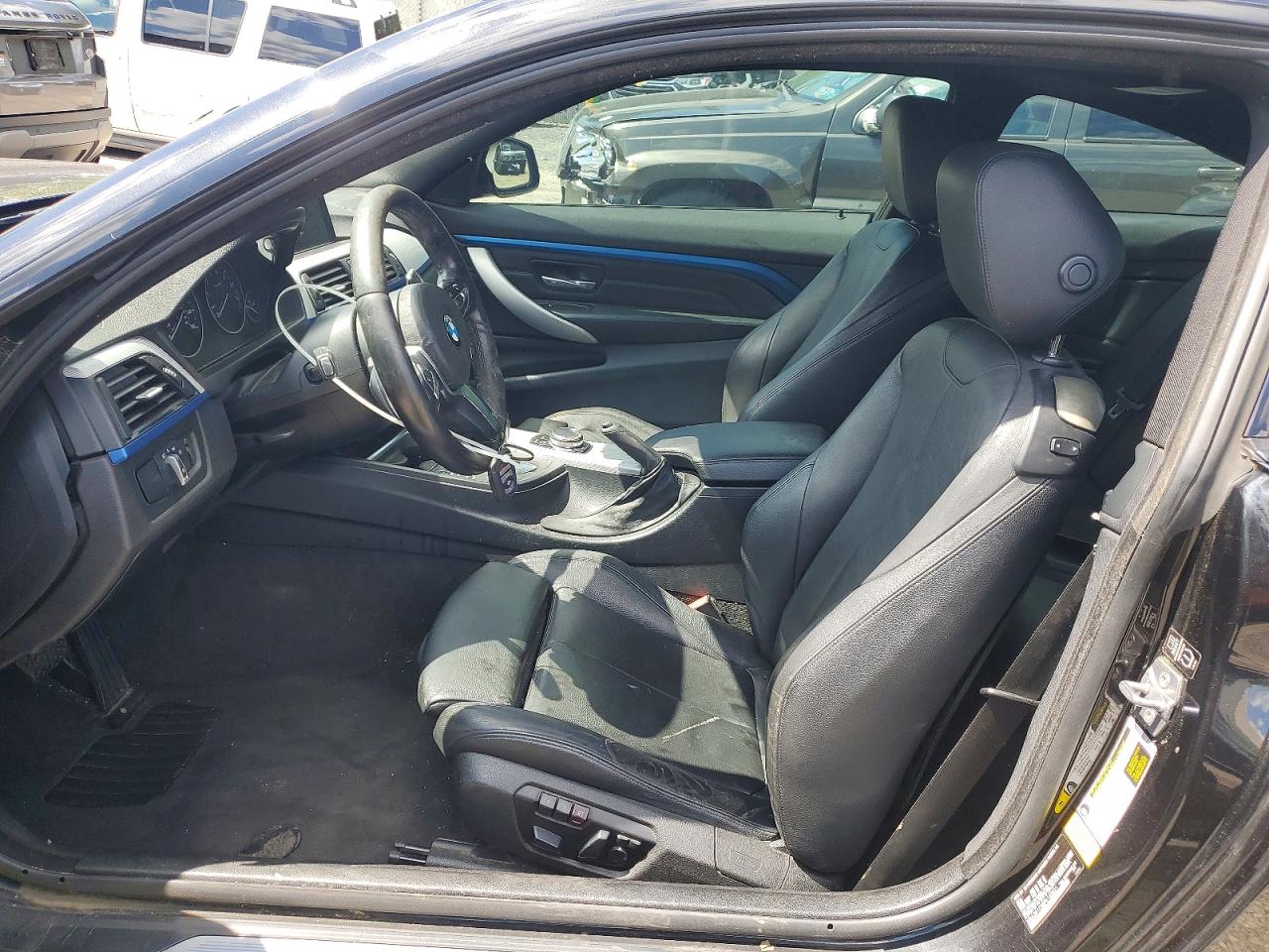 2015 Bmw 435 I Black vin: WBA3R1C58FK193931