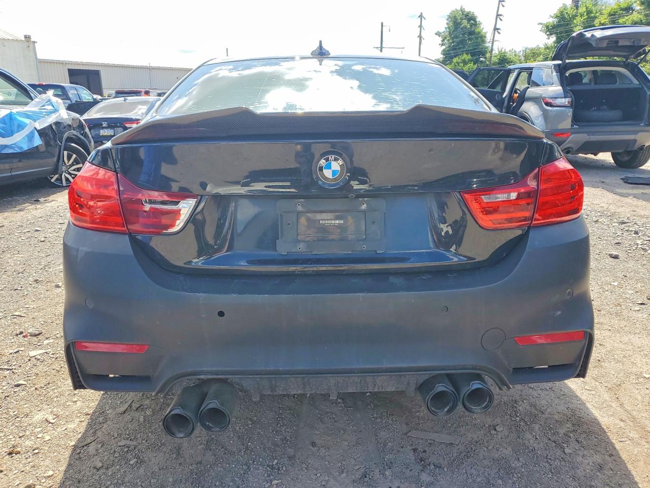 2015 Bmw 435 I Black vin: WBA3R1C58FK193931