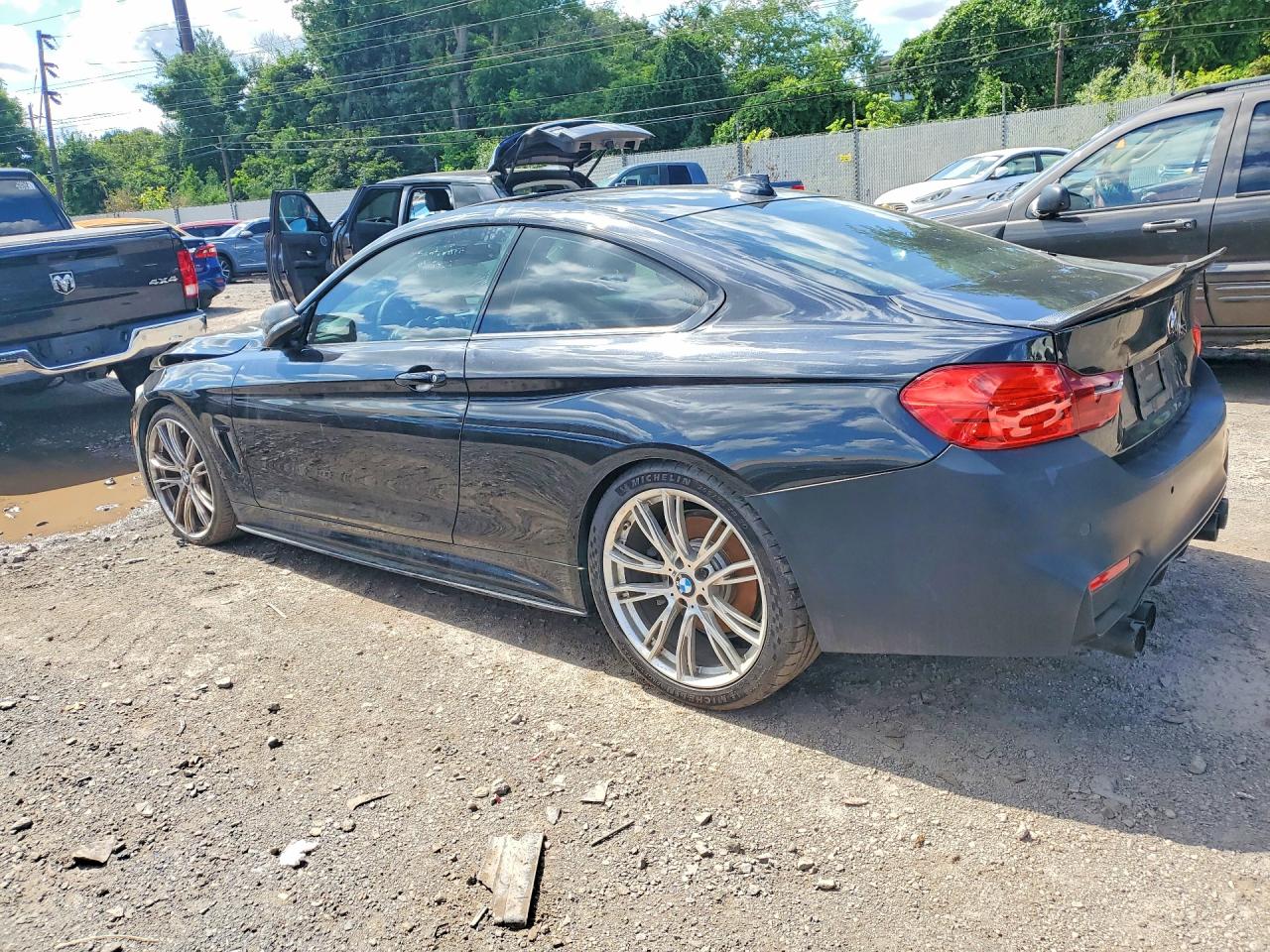 2015 Bmw 435 I Black vin: WBA3R1C58FK193931