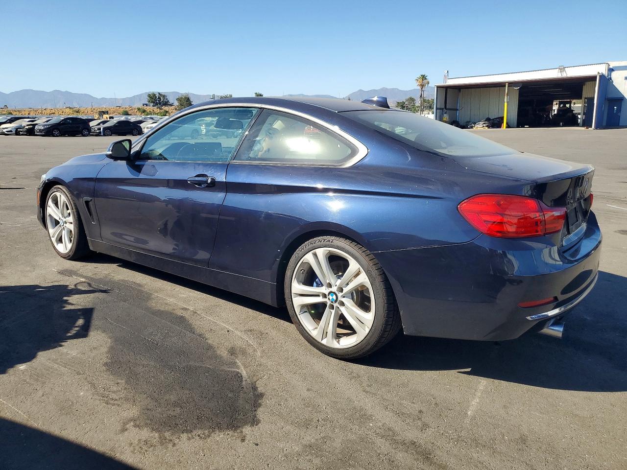 2014 Bmw 435 I Синий vin: WBA3R1C59EK190633