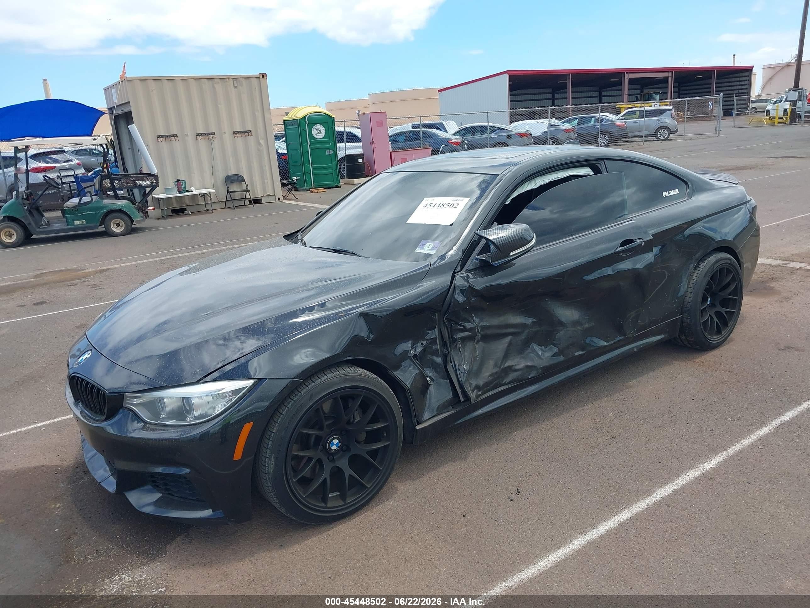 2014 Bmw 435i   Black vin: WBA3R1C59EK192530