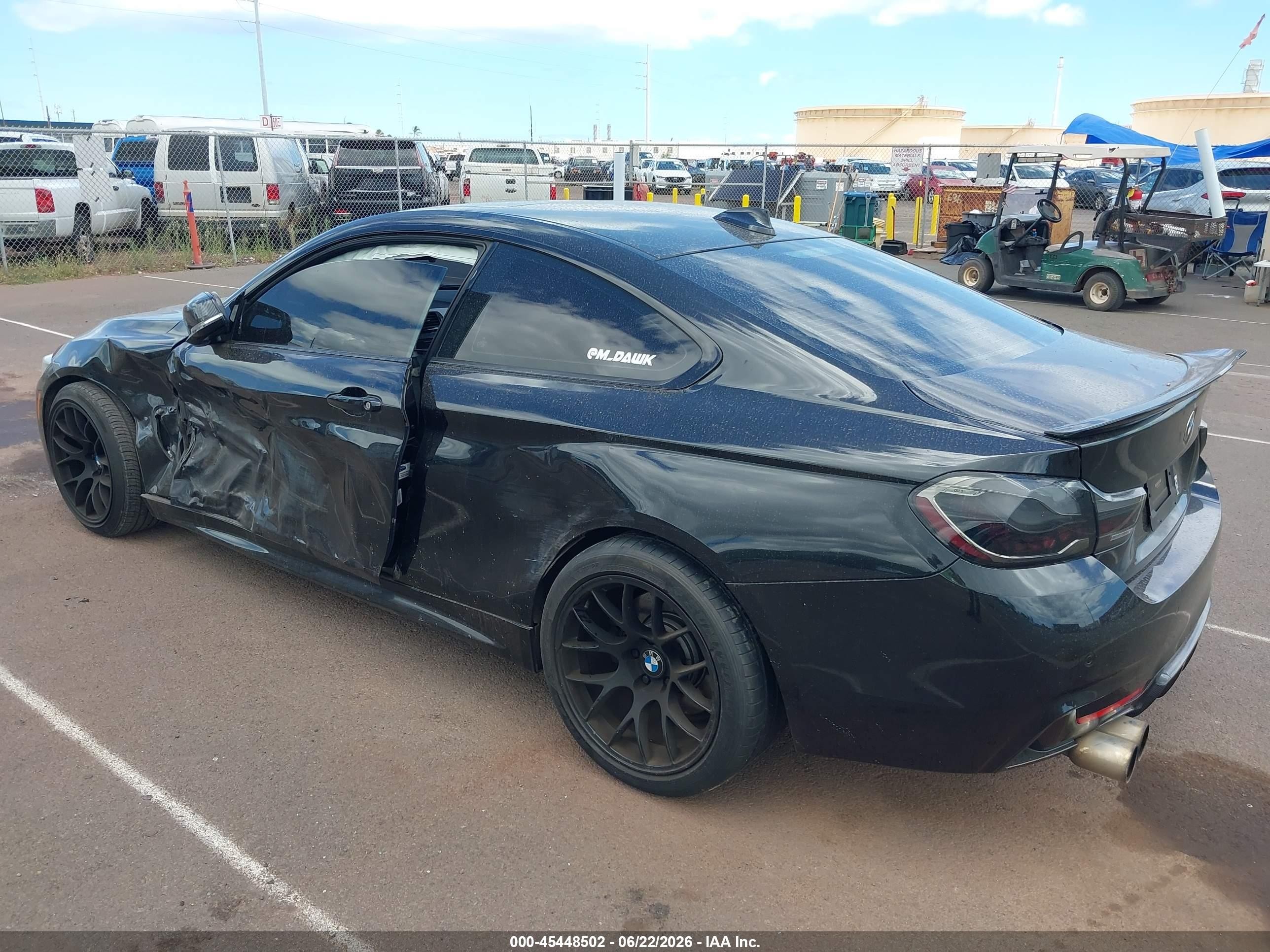 2014 Bmw 435i   Black vin: WBA3R1C59EK192530
