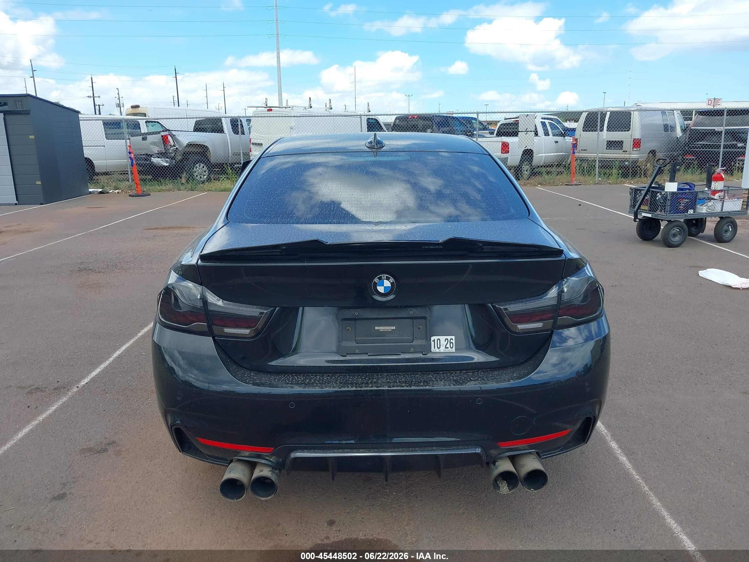 2014 Bmw 435i   Black vin: WBA3R1C59EK192530
